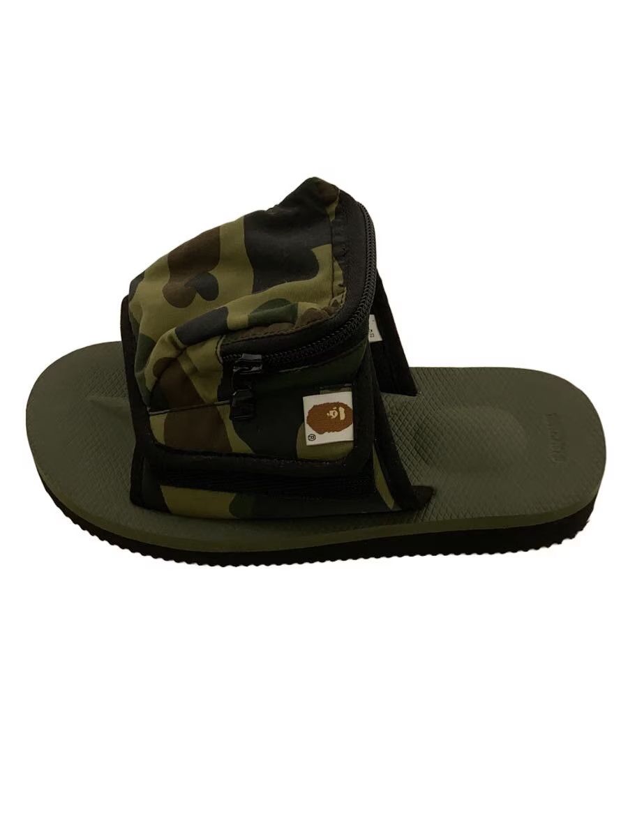Bape × Suicoke Bathing Ape Camo Dao Sandals Slides Size US 6 / IT 36 - 2 Thumbnail