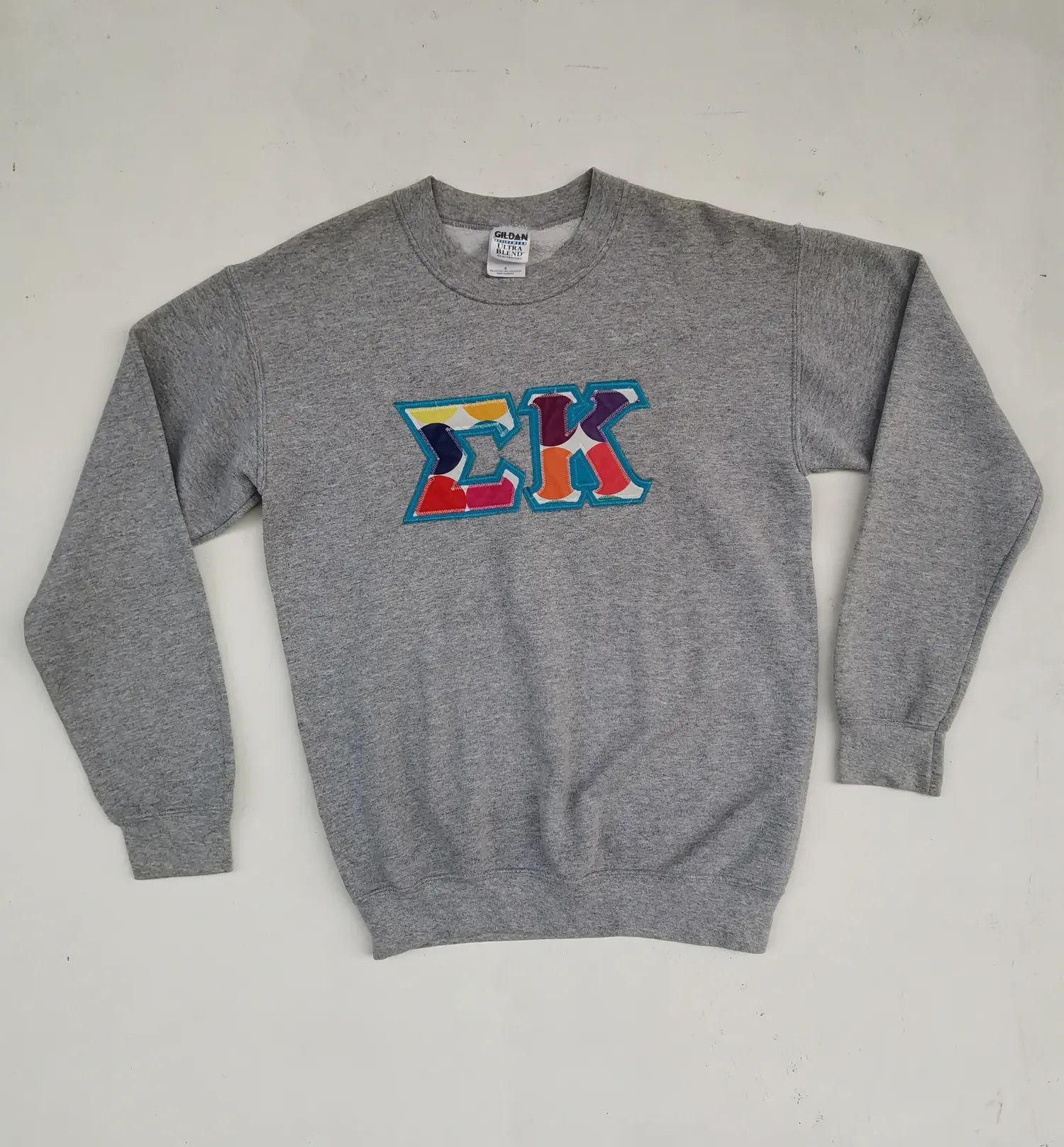 Gildan Rare!!! EK Spell Out Big Logo Sweatshirt Size US S / EU 44-46 / 1 - 11 Thumbnail
