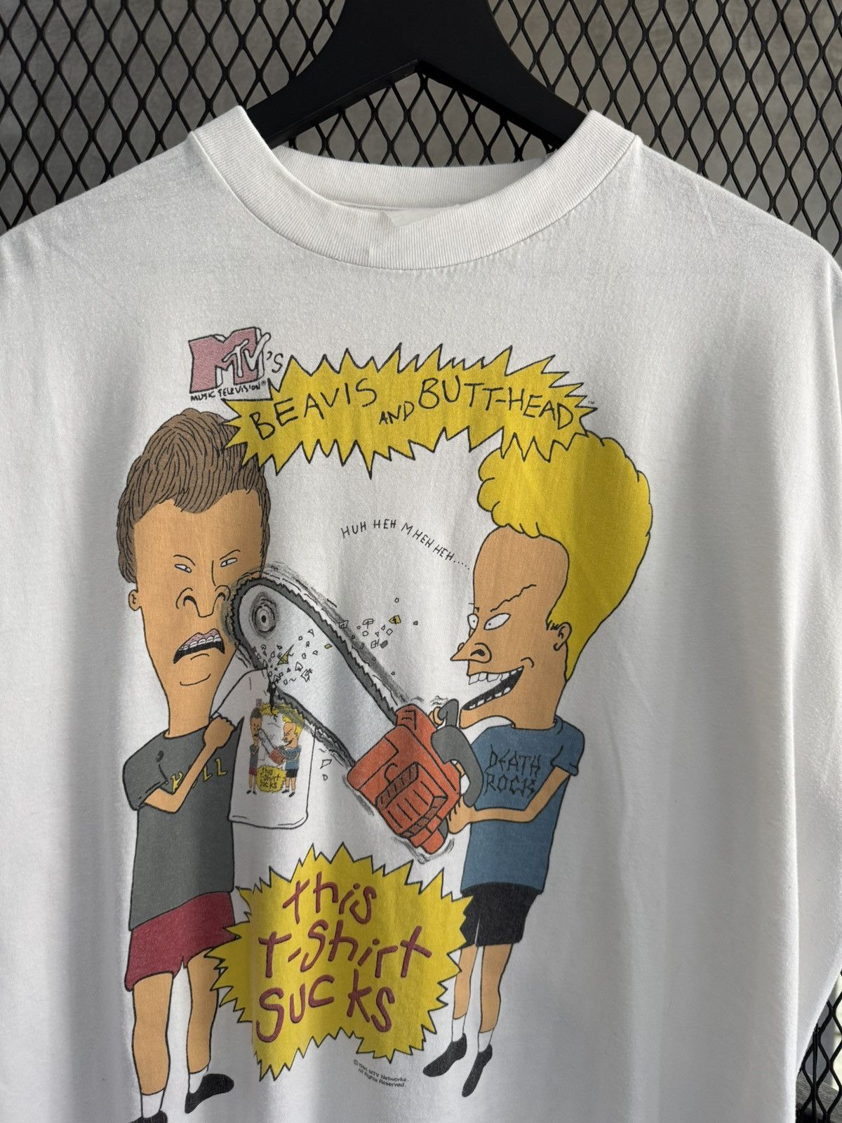 Vintage 1994 Beavis and Butthead This T-Shirt Sucks