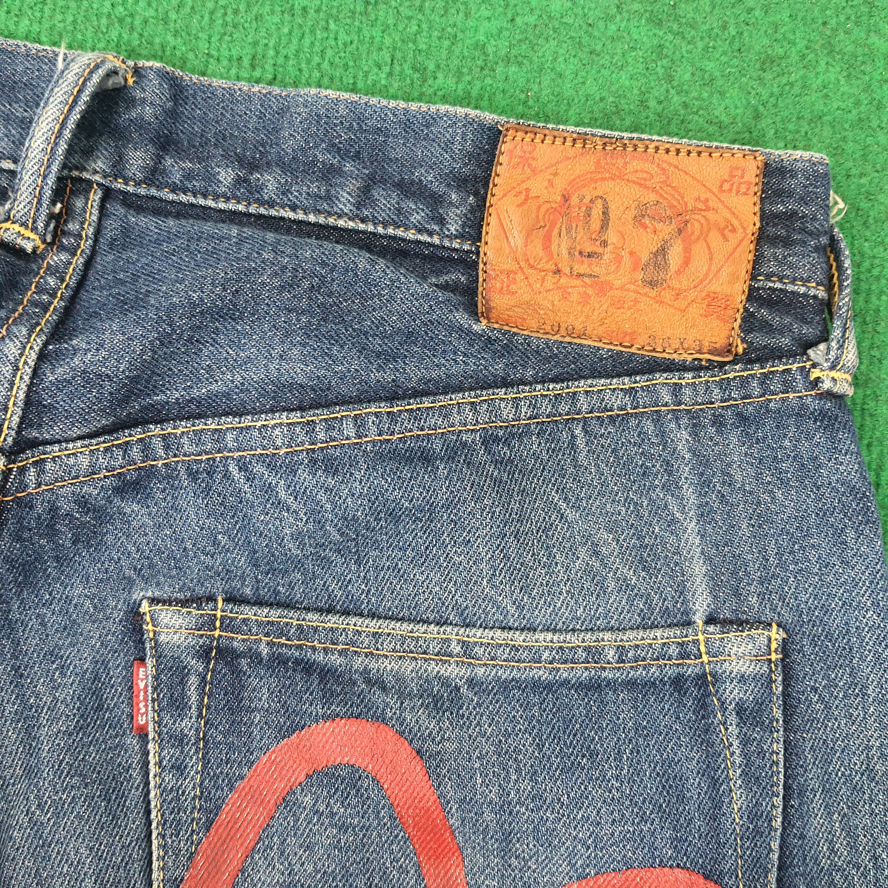 Evisu Vintage Evisu Japan Selvedge Custom Daicock Jeans C228N18 Size US 33 - 6 Thumbnail