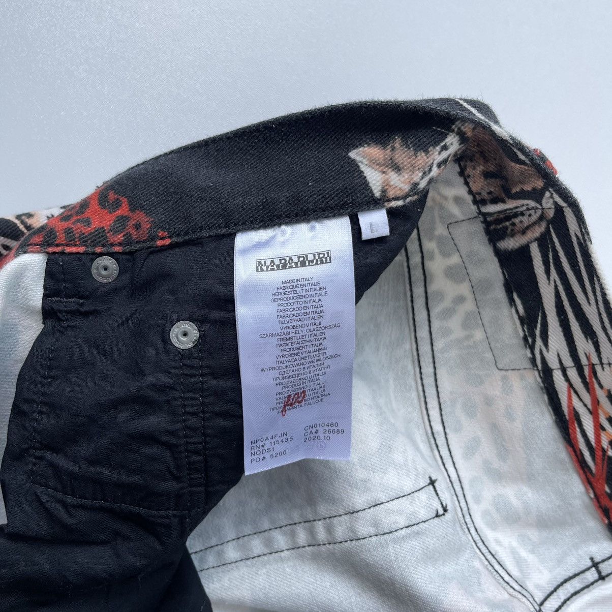 Martine Rose × Napapijri Napapijri Napa by Martine Rose M-Roma Pants Printed Jeans Size US 34 / EU 50 - 12 Thumbnail