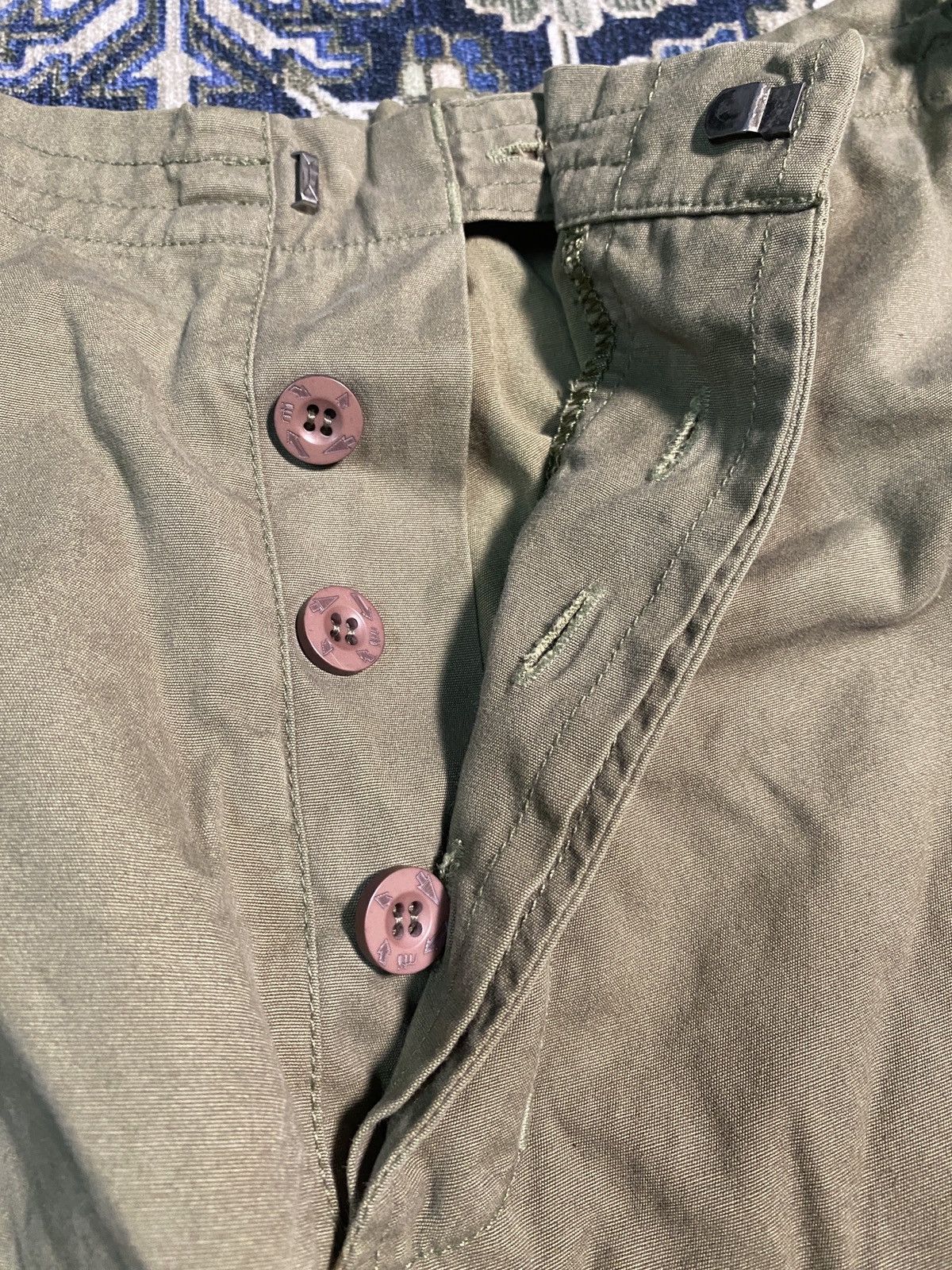 Maharishi Vintage Maharishi Green Army Pants Size US 32 / EU 48 - 14 Thumbnail