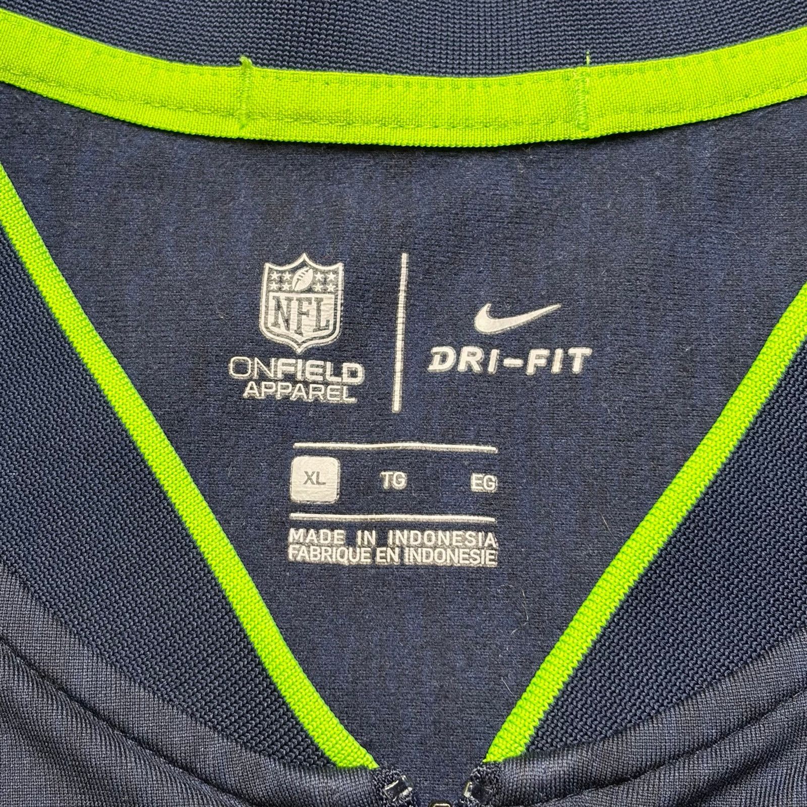 Nike Nike Dri-FIT Seattle Seahawks 1/4 Zip Pullover Men XL Size US XL / EU 56 / 4 - 8 Thumbnail
