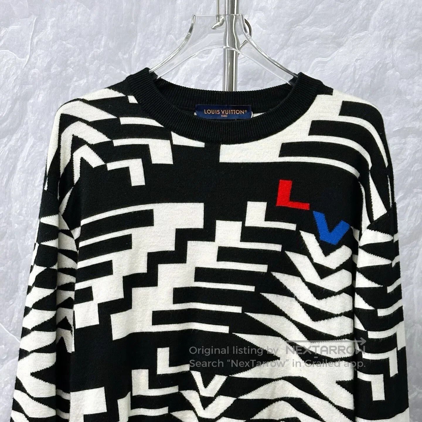 Louis Vuitton louis vuitton ss24 striped color block sweater. Size US L / EU 52-54 / 3 - 2 Thumbnail
