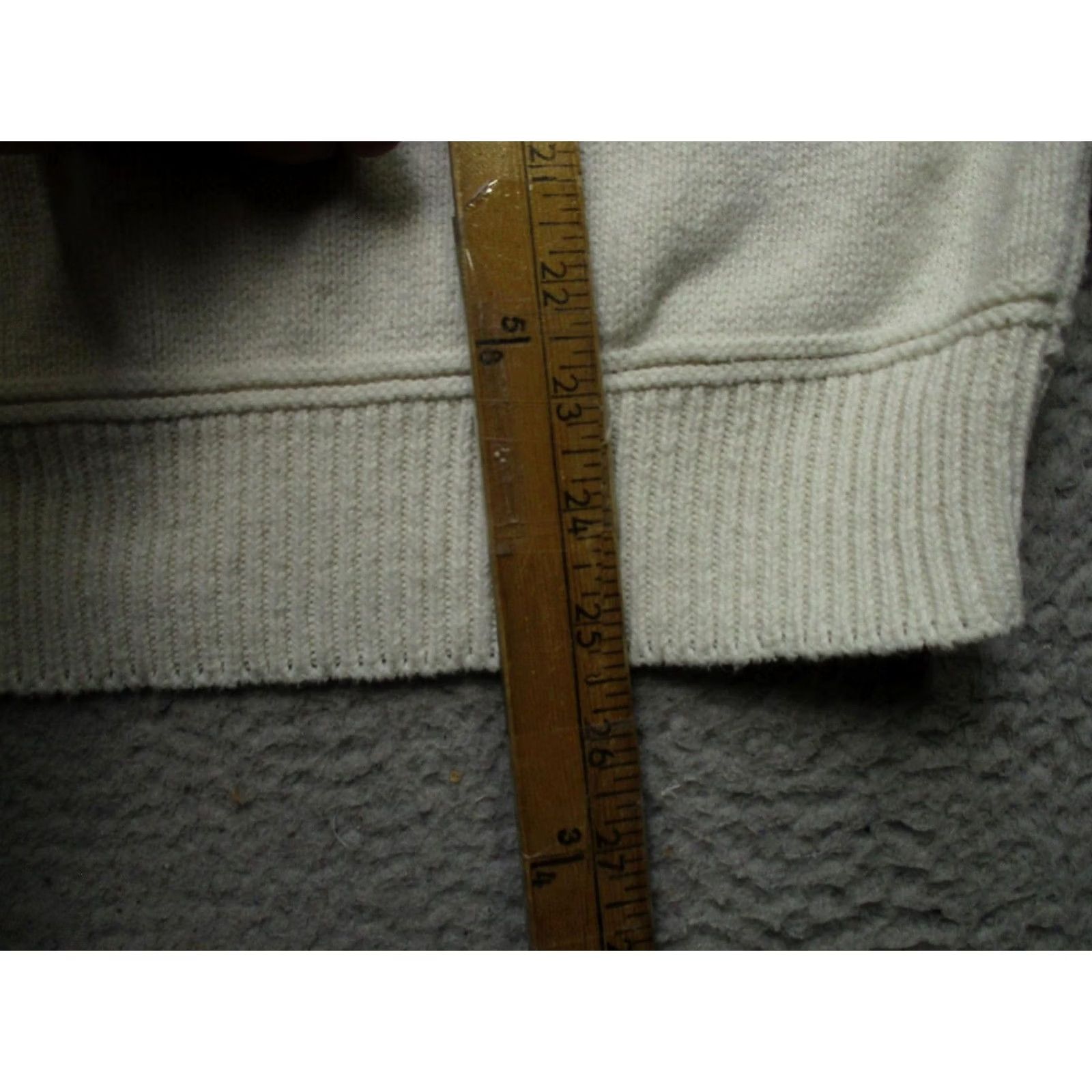 Nutmeg VINTAGE Nutmeg Mills Sweater Mens L White Golf Graphic Knit Made USA 90s Size US L / EU 52-54 / 3 - 6 Thumbnail