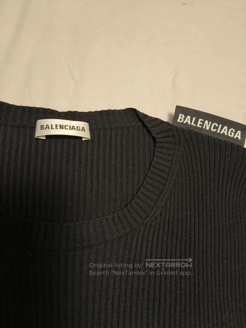 Balenciaga Balenciaga Knitted Sweater Size US M / EU 48-50 / 2 - 2 Thumbnail