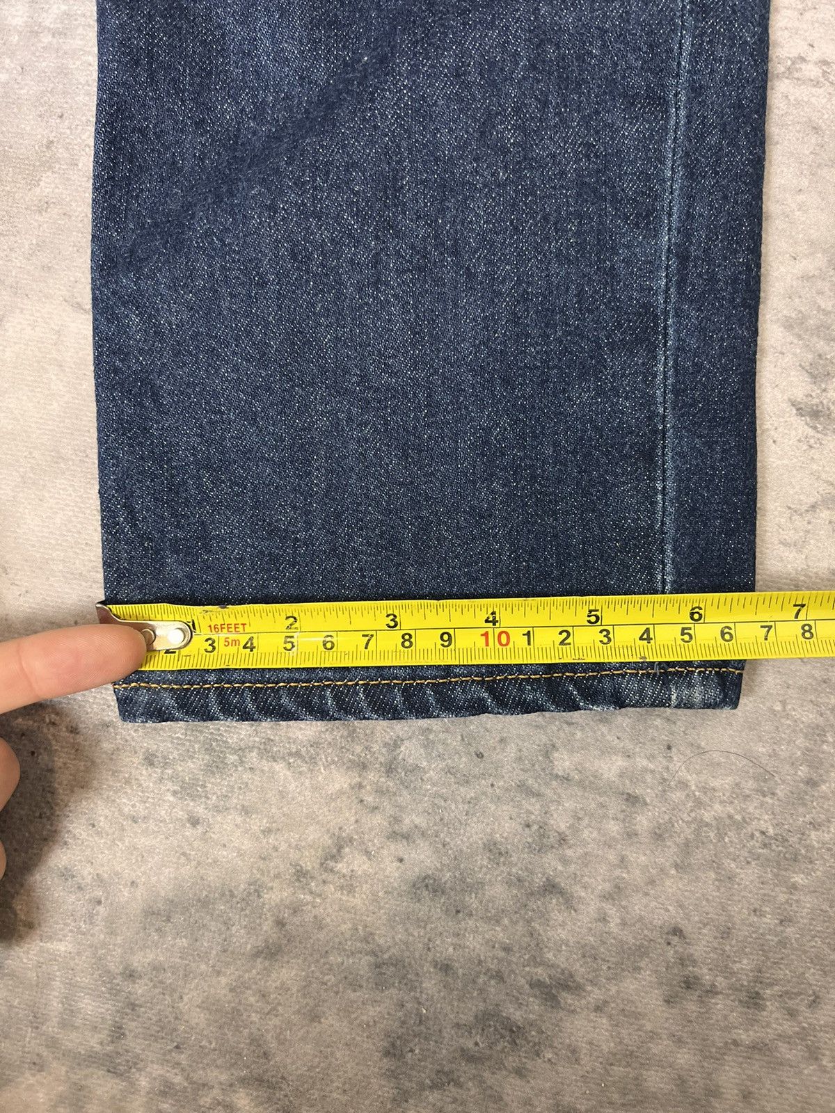 Acne Studios Acne Studios River Dark Blue Denim Jeans Size US 31 - 10 Thumbnail