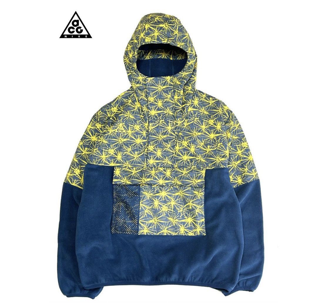 Nike ACG Size L FW23 Nike ACG AOP Lightweight Fleece Anorak Jacket Size US L / EU 52-54 / 3 - 1 Thumbnail