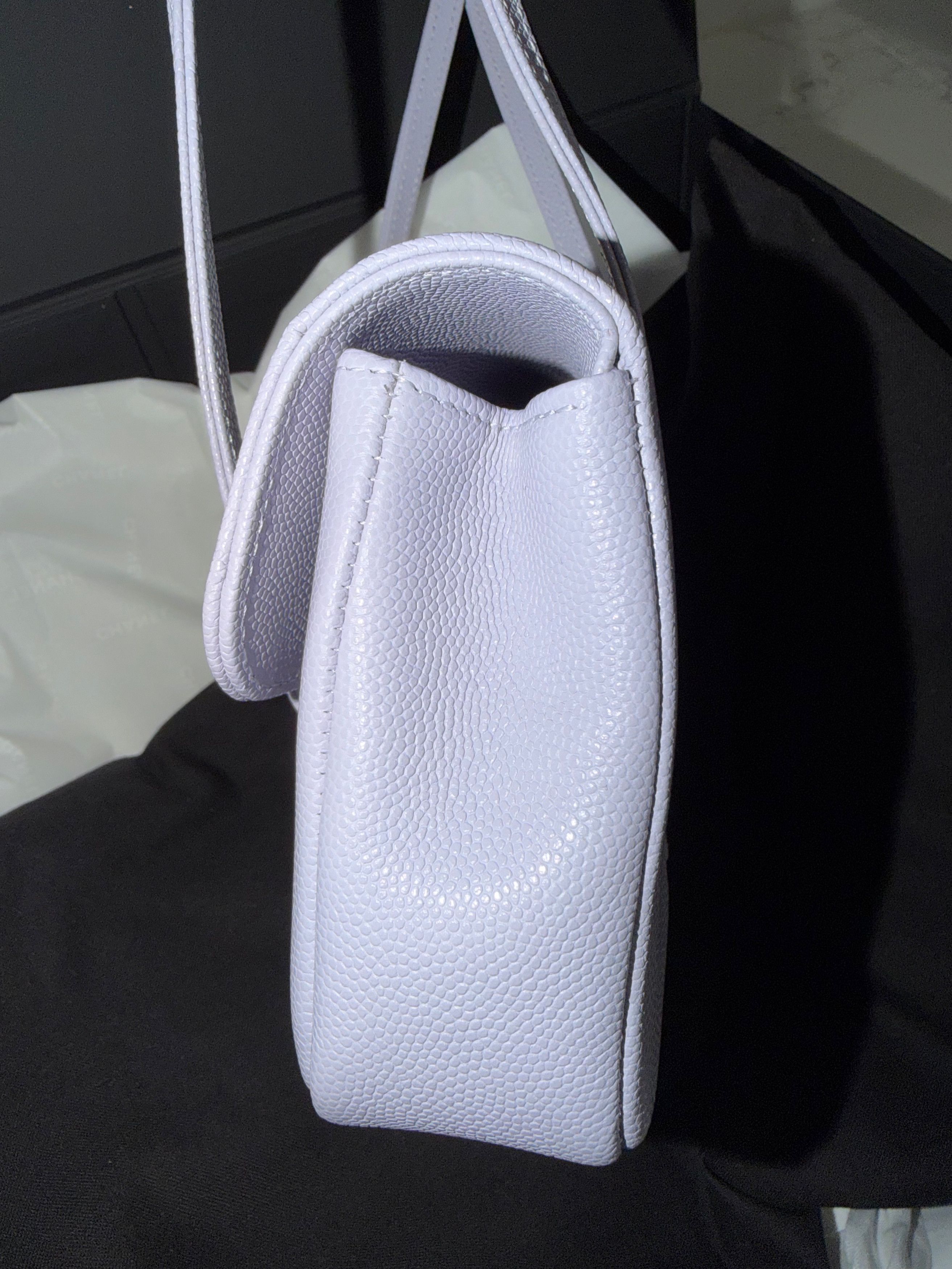 Chanel 26S Preppy Coco Mini Caviar Leather CC Logo Shoulder Bag Size ONE SIZE - 7 Thumbnail