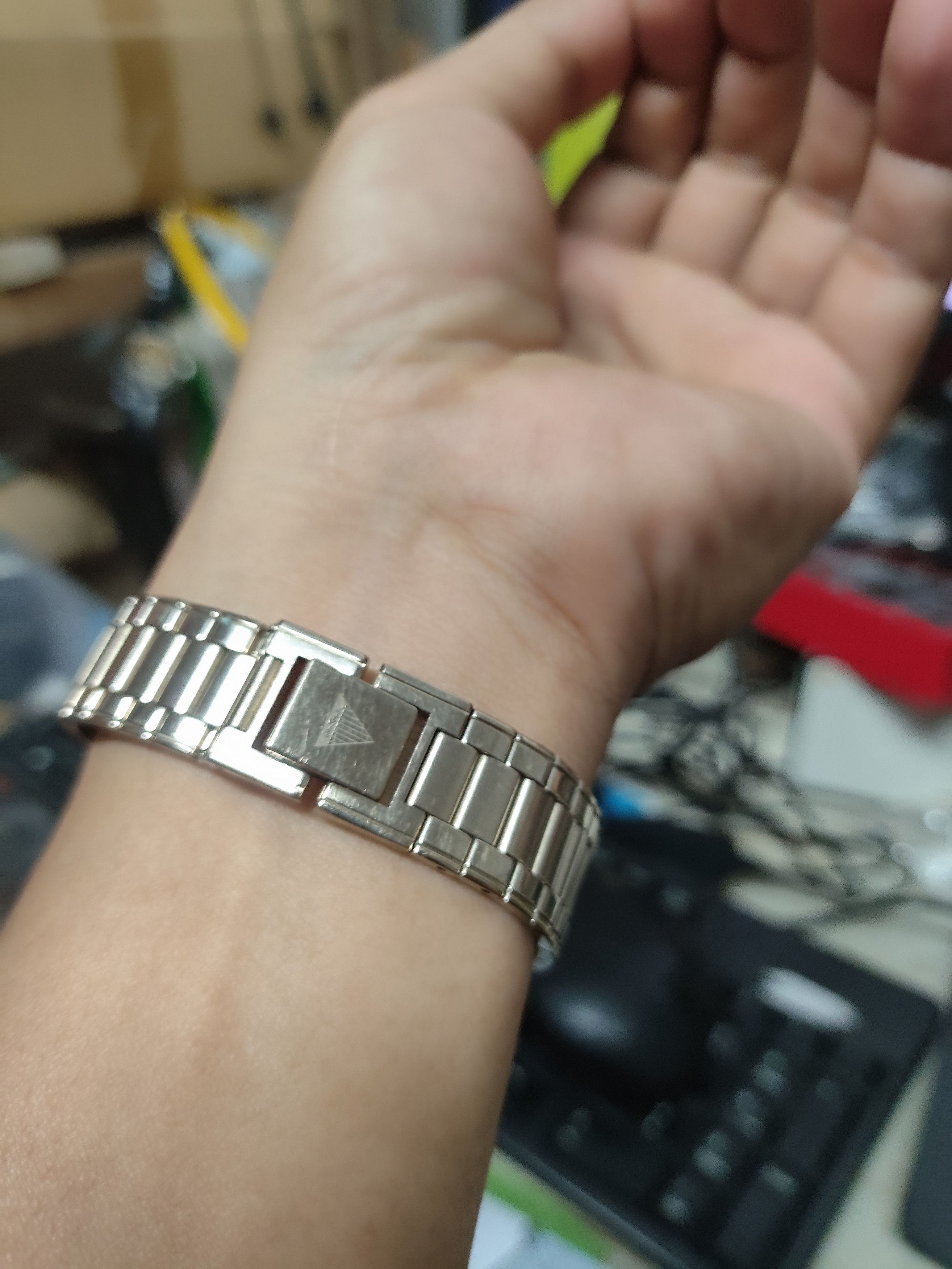 Designer × Vintage Designer Watch "PER SPOOK PARIS" Vintage Quartz Watch Stuff Size ONE SIZE - 9 Thumbnail