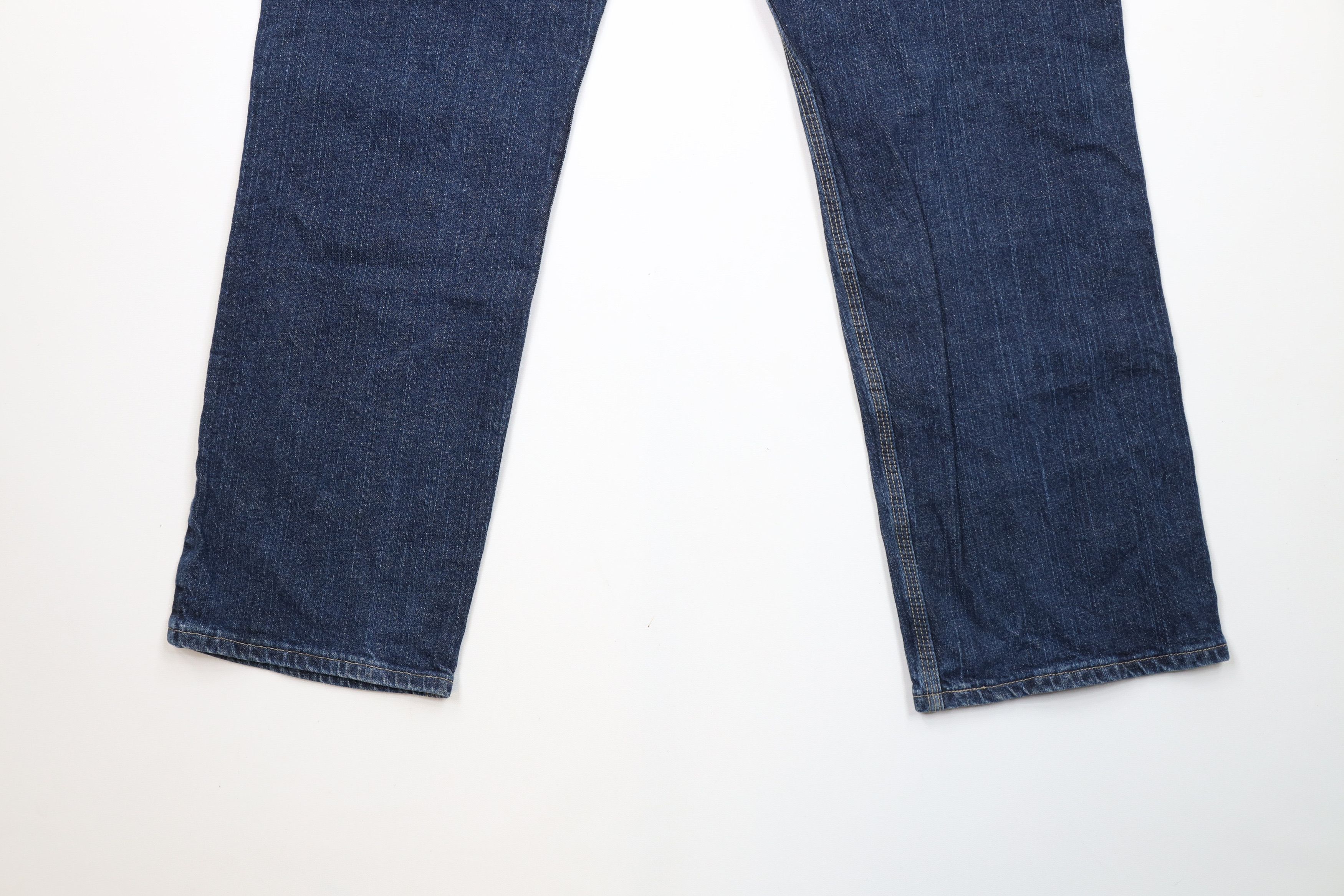 Carhartt × Vintage Vintage Y2K Carhartt FR Flame Resistant Wide Leg Denim Jeans Size US 38 / EU 54 - 13 Thumbnail
