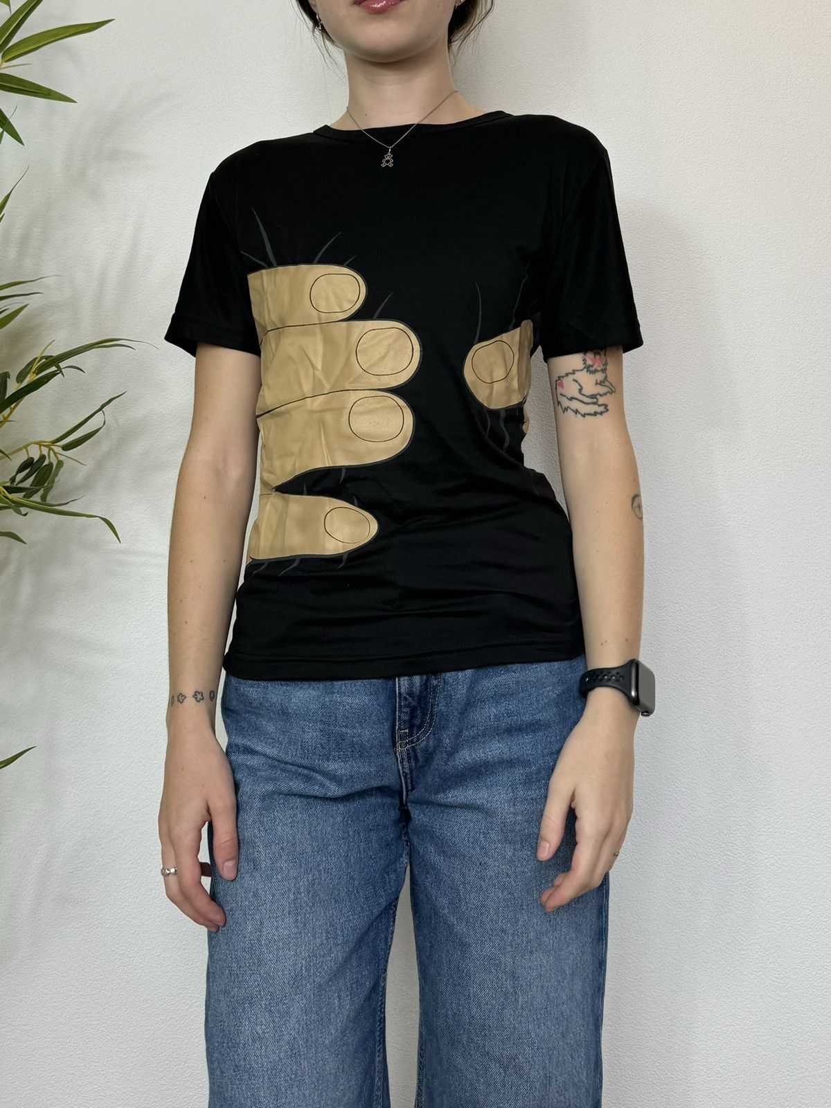Vintage VINTAGE HAND AVANT GARDE TERMO HUMOR TEE Size M / US 6-8 / IT 42-44 - 1 Thumbnail