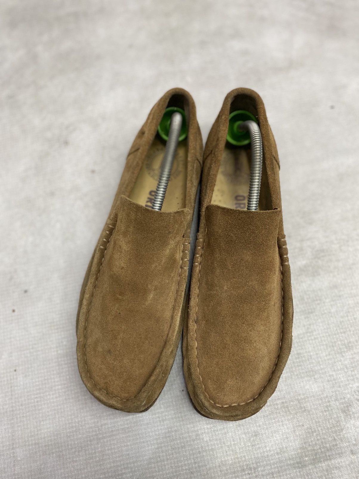 Clarks Clarks loafers suede low maple Size US 8 / EU 41 - 3 Thumbnail