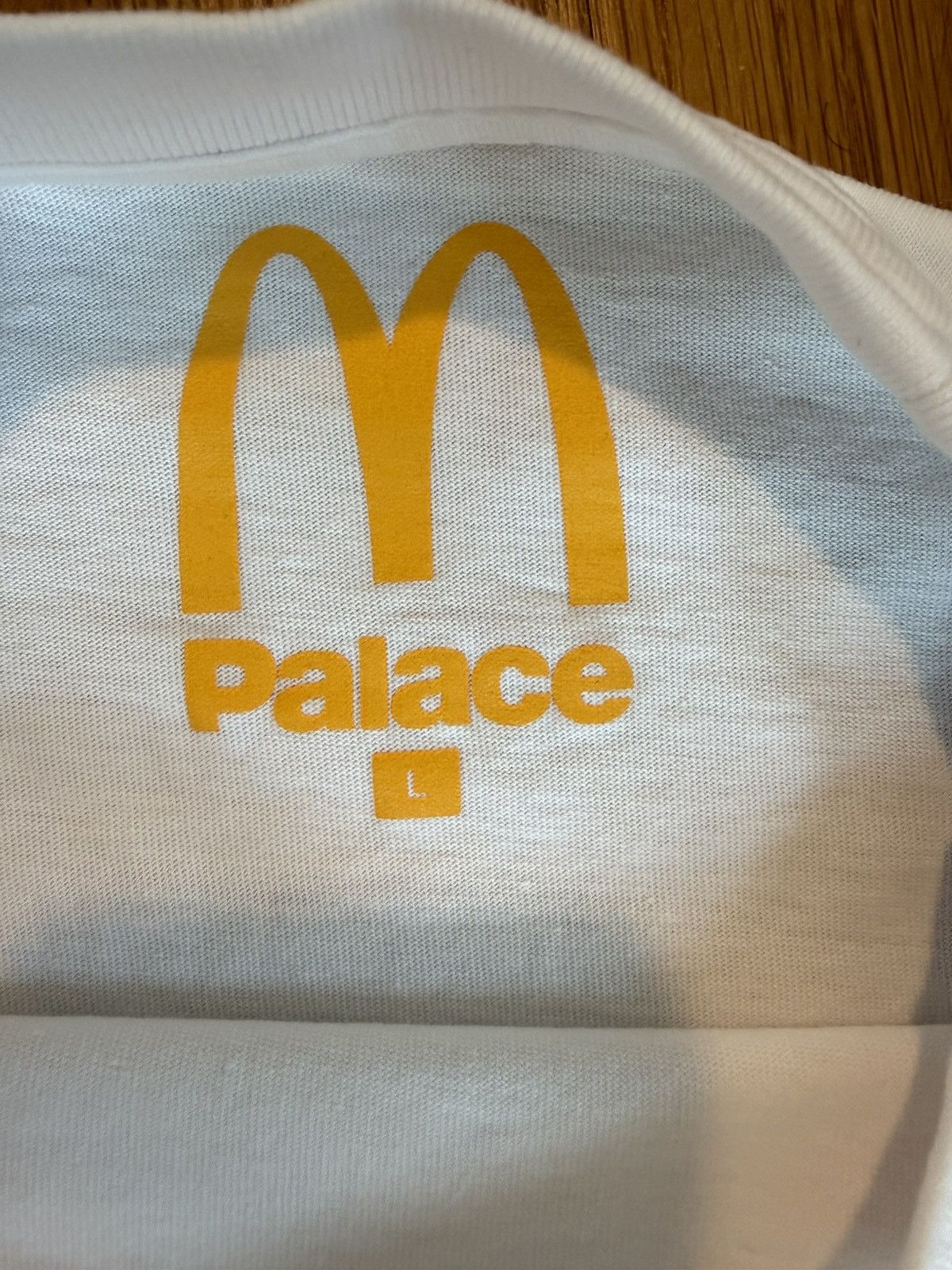 Palace Palace x McDonalds Logo Tee Size US L / EU 52-54 / 3 - 3 Thumbnail