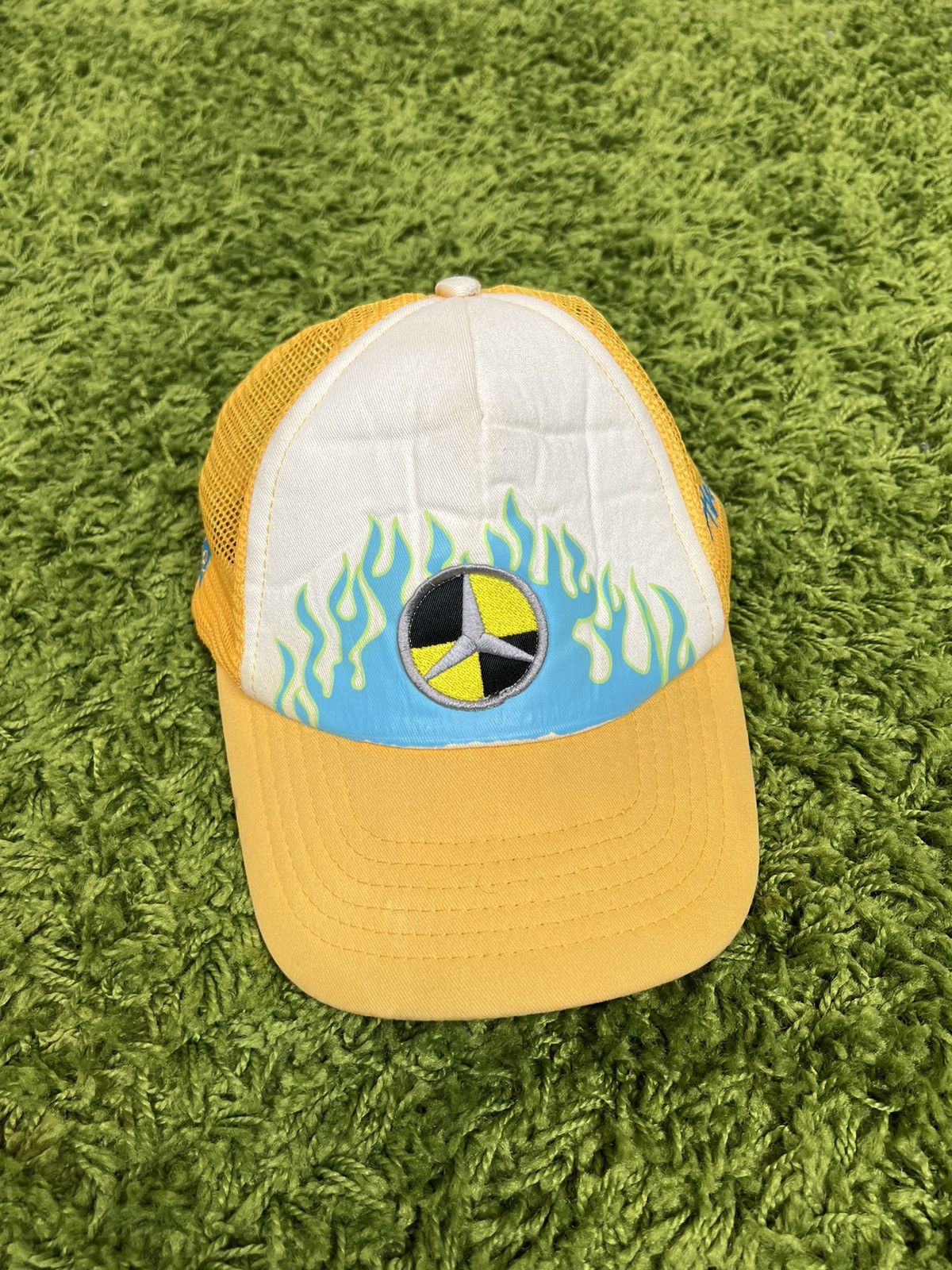 image of Awge X Mercedes Benz Trucker Hat Sxsw Exclusive in Yellow, Men's