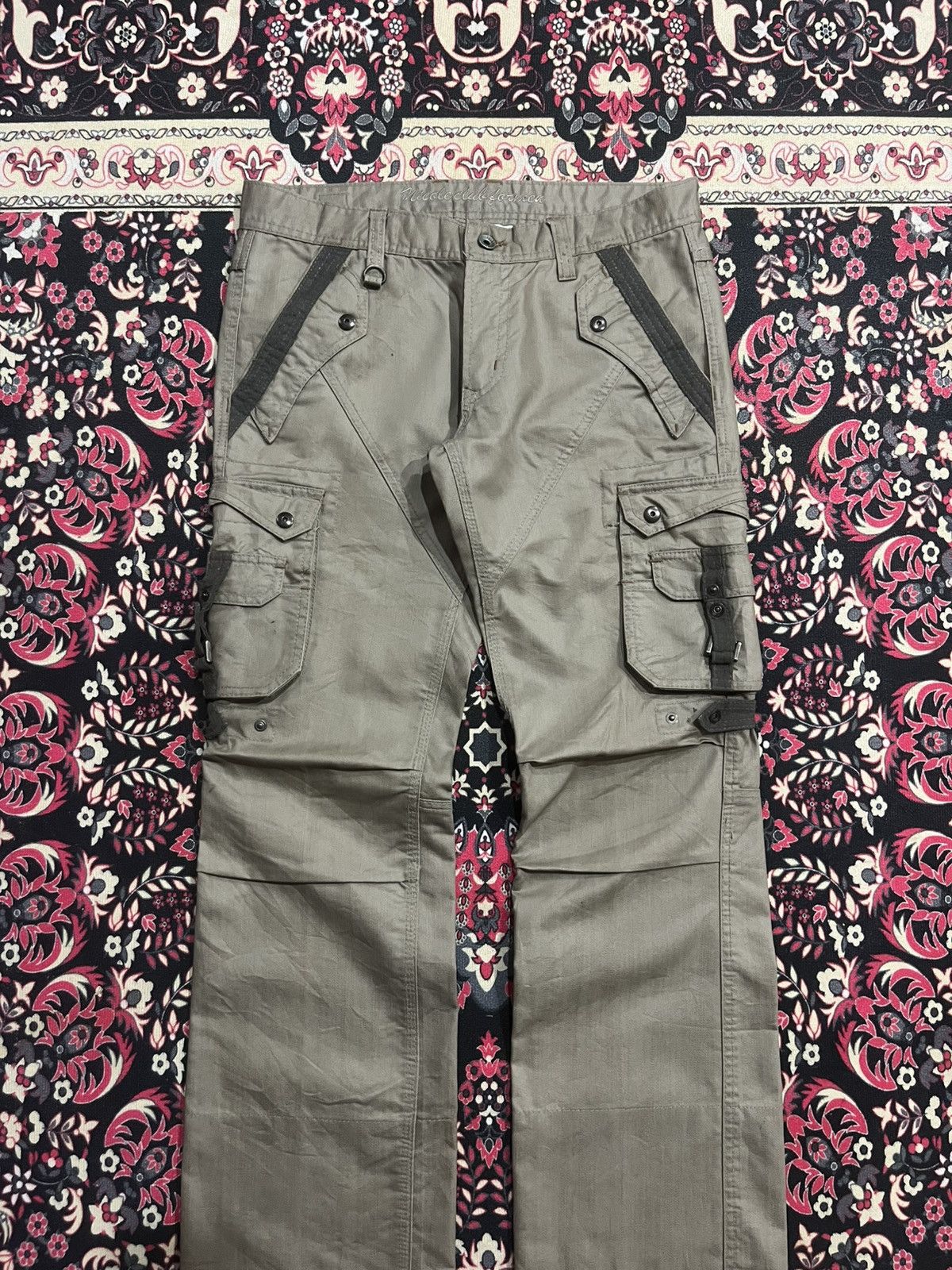 Japanese Brand × Nicole Club × Tornado Mart ⚡️Tactical⚡️Nicole Club For Men Tactical Cargo Casual Pants Size US 32 / EU 48 - 4 Thumbnail