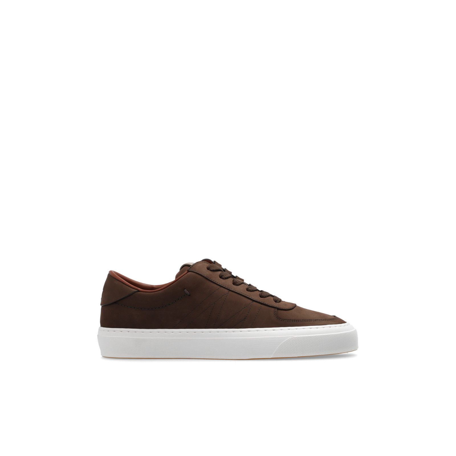 MONCLER Men's Moonclub Brown Sneakers New (Men's size:US 7 /