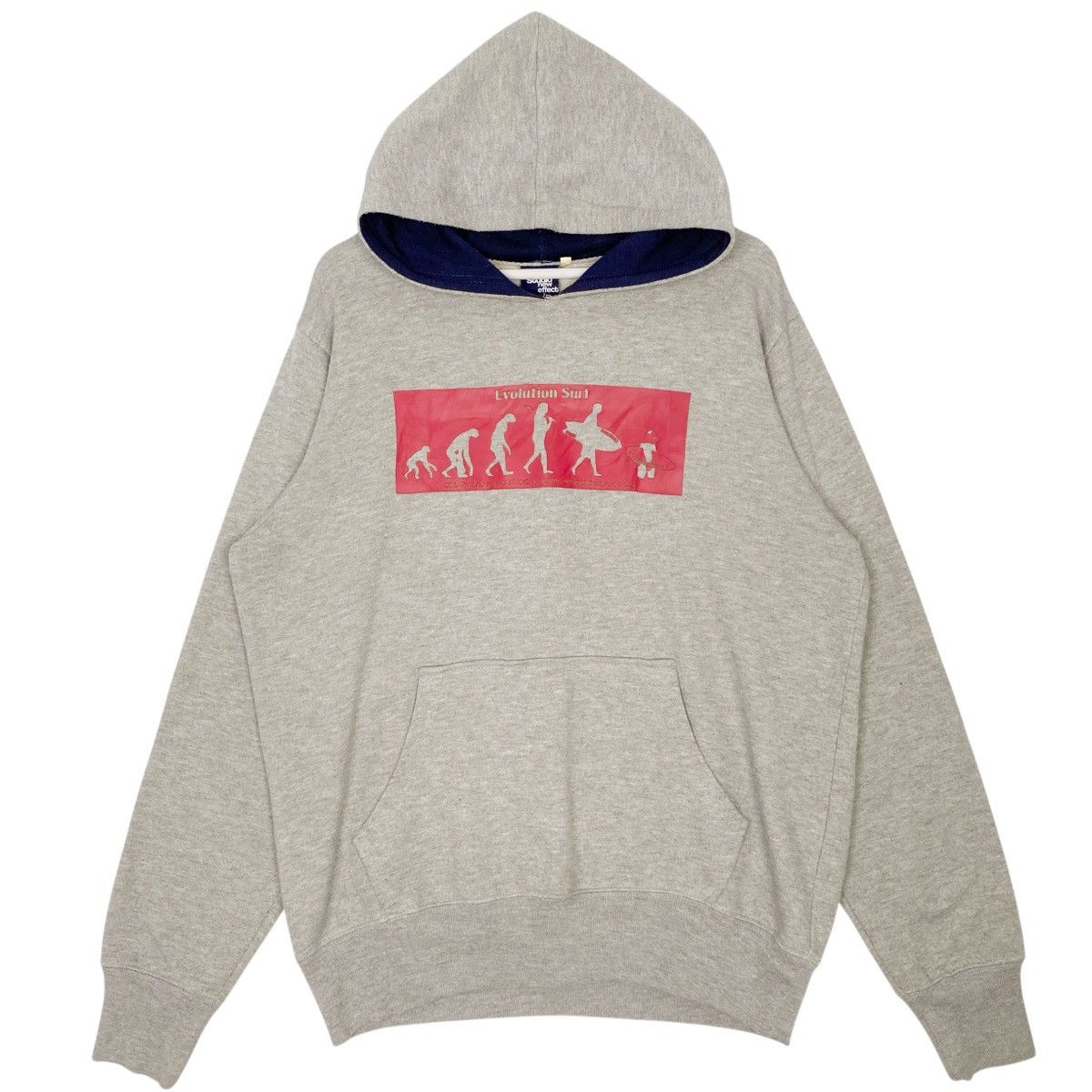 Other Vintage Evolutions Surf Hoodie Sweater Gray Size L Size US L / EU 52-54 / 3 - 1 Thumbnail