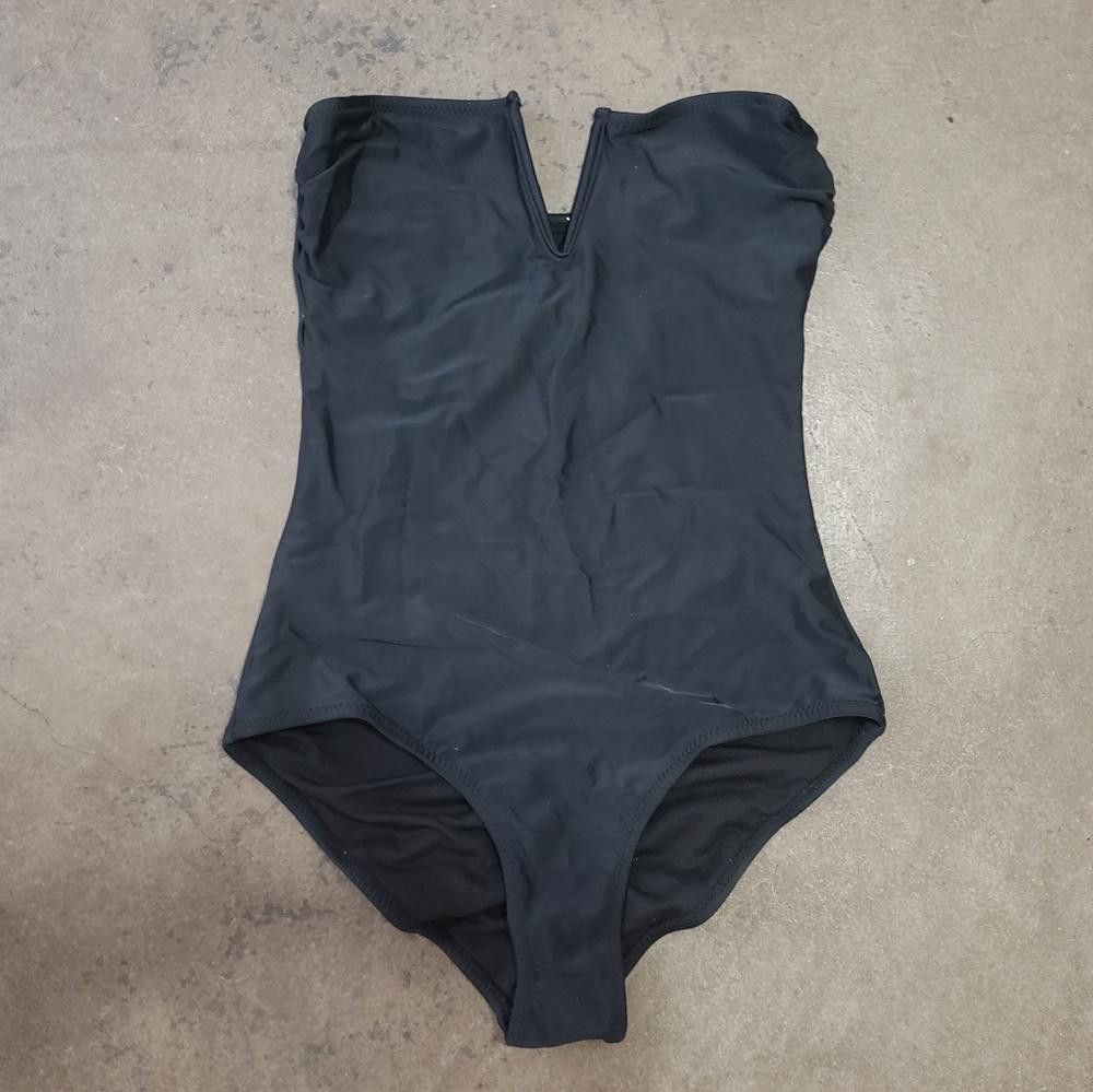Designer Black | FYS | Cape Cod V Cut Monokini Size ONE SIZE - 1 Thumbnail
