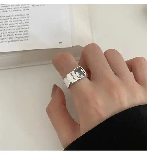 Jewelry × Vintage Good Luck Open Ring Size ONE SIZE - 4 Thumbnail