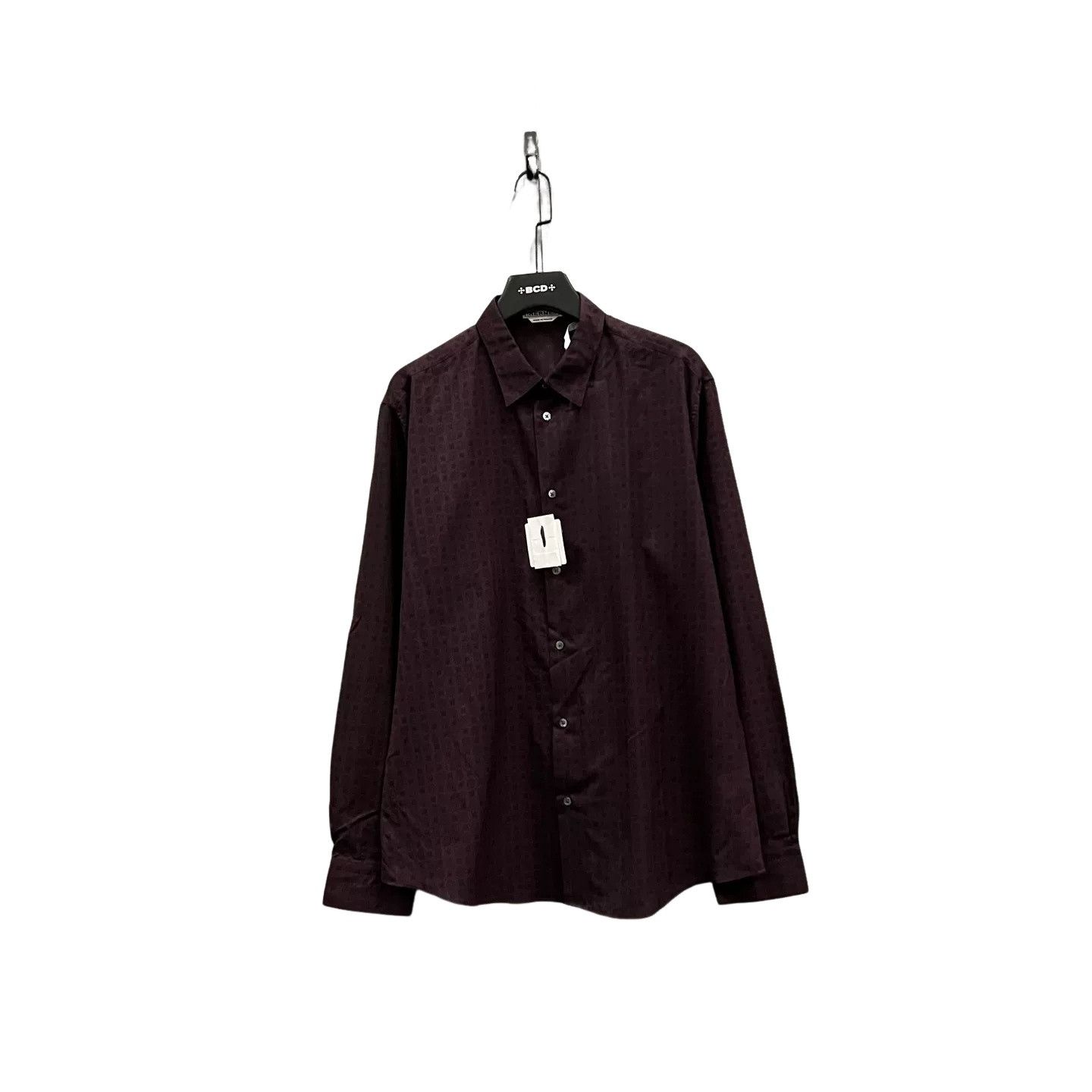 Hermes Hermes Monogram Wool Silk Shirt 43 Size US L / EU 52-54 / 3 - 1 Thumbnail
