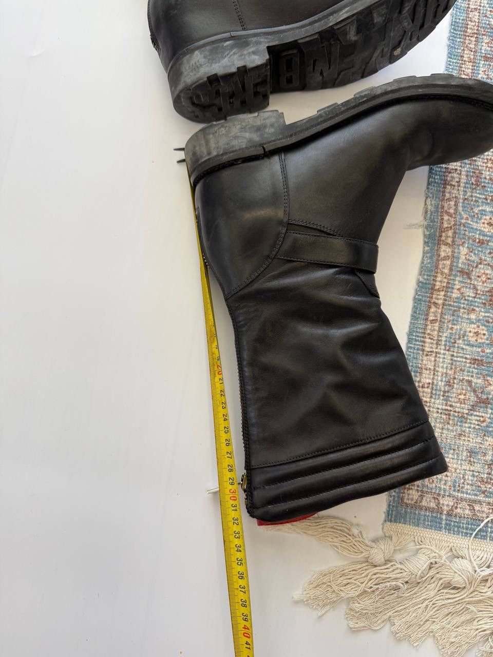 Dirk Bikkembergs Dirk Bikkembergs Zip Up Engineer Leather Boots Size US 6 / EU 39 - 5 Thumbnail