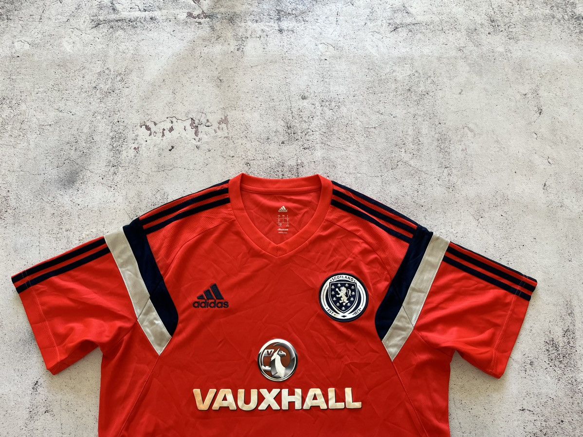 Adidas SCOTLAND FOOTBALL 2012/2013 TRAINING SOCCER JERSEY ADIDAS Size US L / EU 52-54 / 3 - 2 Thumbnail