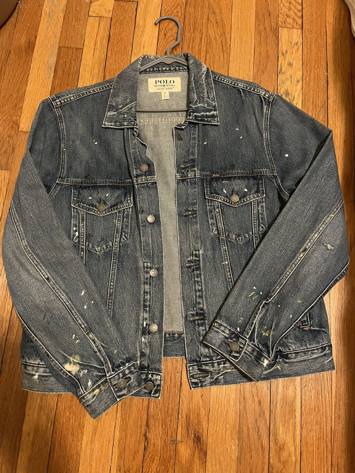 Polo top Ralph Lauren Denim Jacket SzXL