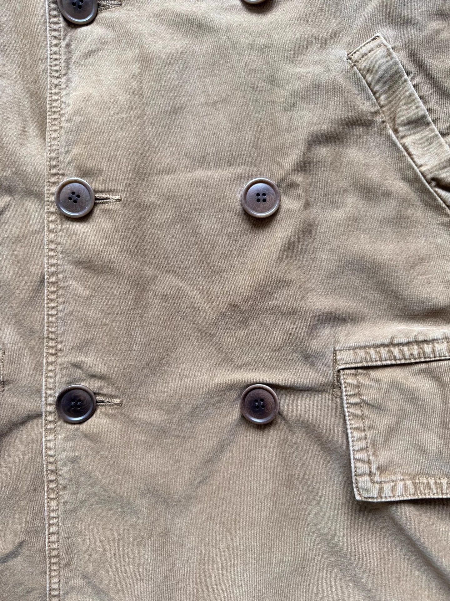 Visvim VISVIM 16AW SHIPMAN COAT DMGD CHINO Khaki 2 Size US M / EU 48-50 / 2 - 6 Thumbnail