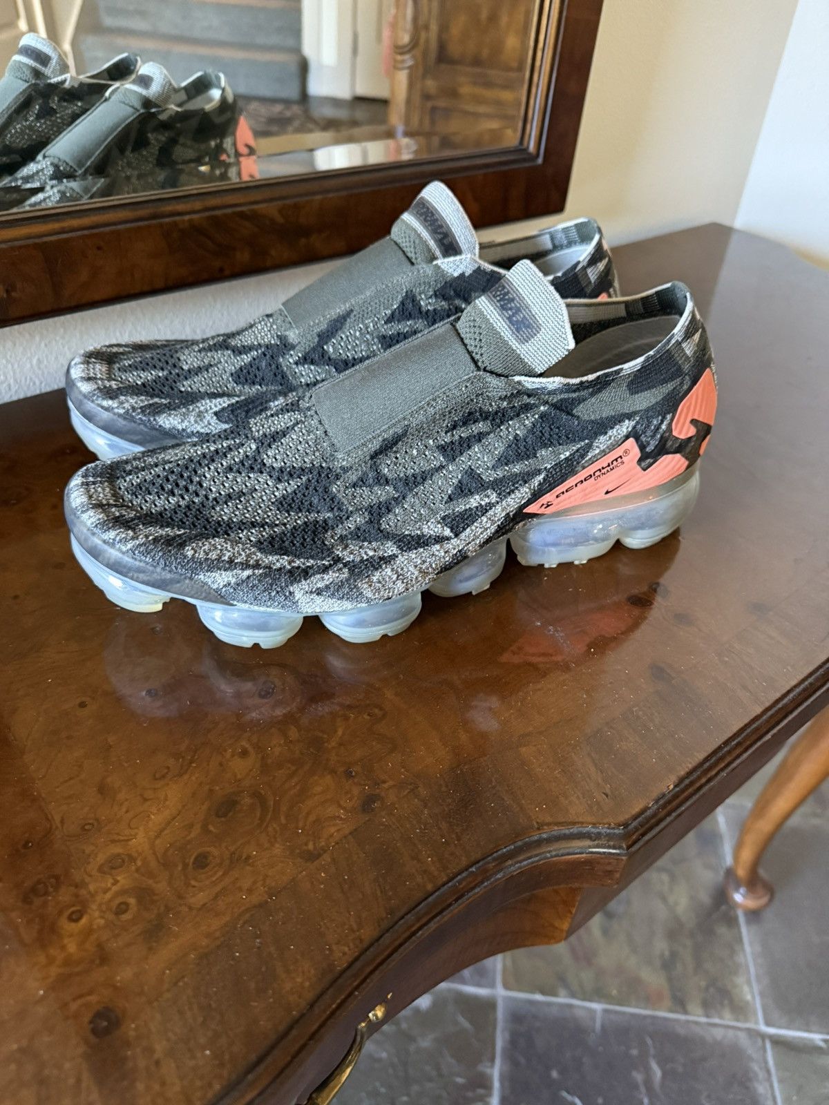 Acronym vapormax’s orange/grey colorway