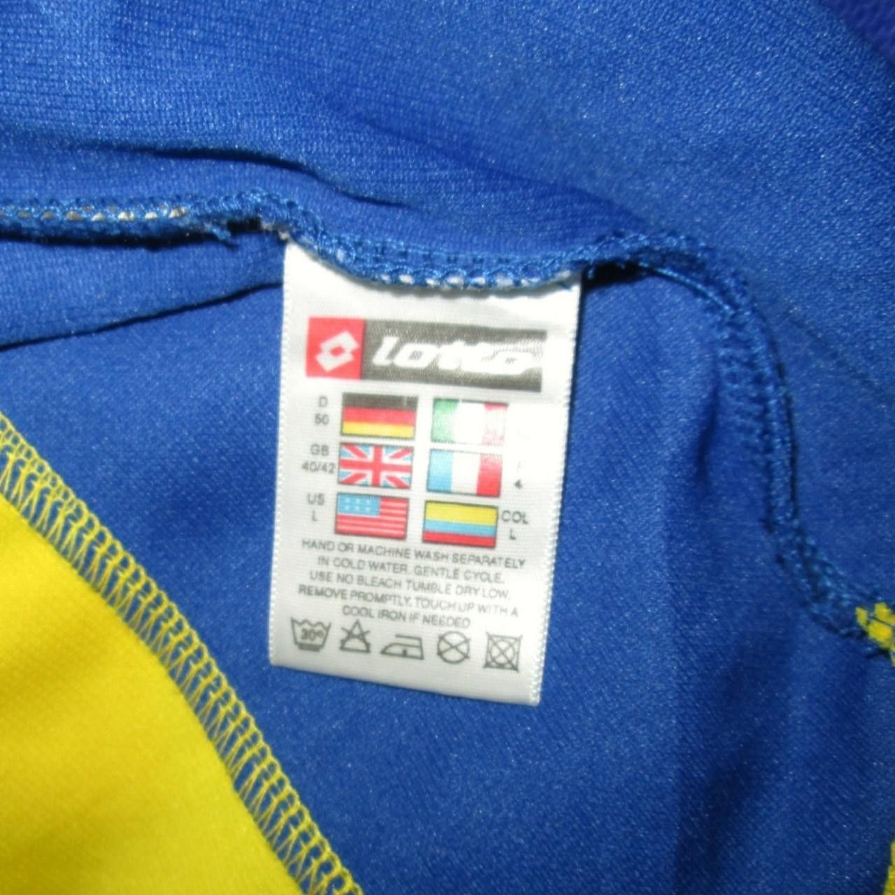 Lotto Sport Columbia 2003 2004 Home Shirt Jersey trikot maglia camiseta Size US L / EU 52-54 / 3 - 4 Thumbnail