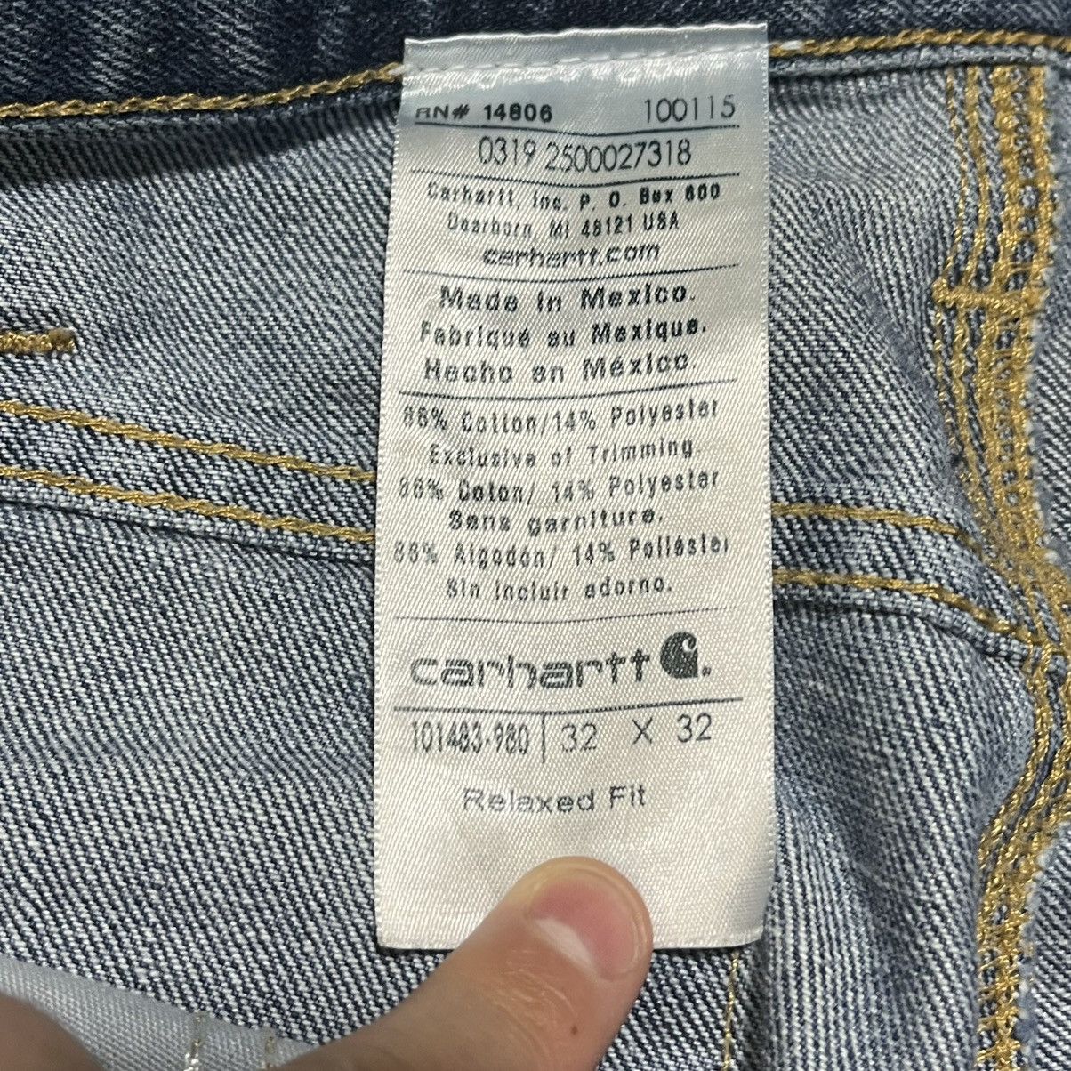 Carhartt Vintage Carhartt Relaxed Baggy Jeans Workwear 2000s 32x32 Size US 32 / EU 48 - 7 Thumbnail