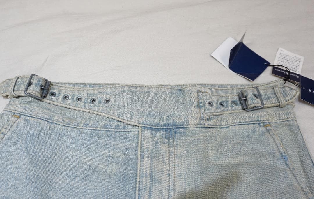 Vintage 00's 新品 Ralph Lauren デニムミニスカート Size US L / EU 52-54 / 3 - 2 Thumbnail