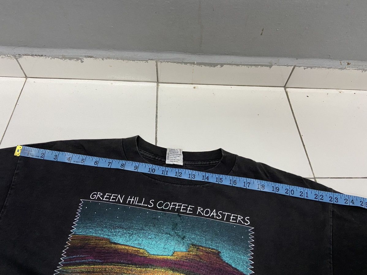 Vintage VINTAGE FABRIC ART PRINT JAVA COFE ALIEN DESERT TEE SHIRT Size US XL / EU 56 / 4 - 14 Thumbnail