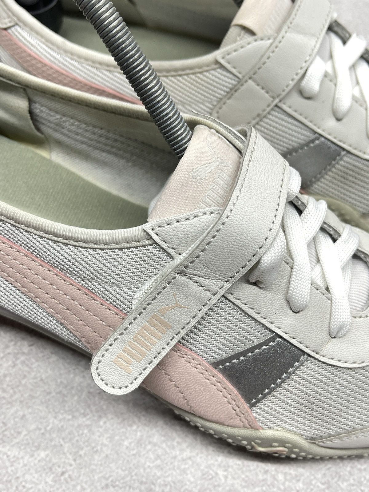 Puma Womens Vintage Puma Bella V Trainers Ballet Sneakers Size US 10 / IT 40 - 11 Thumbnail