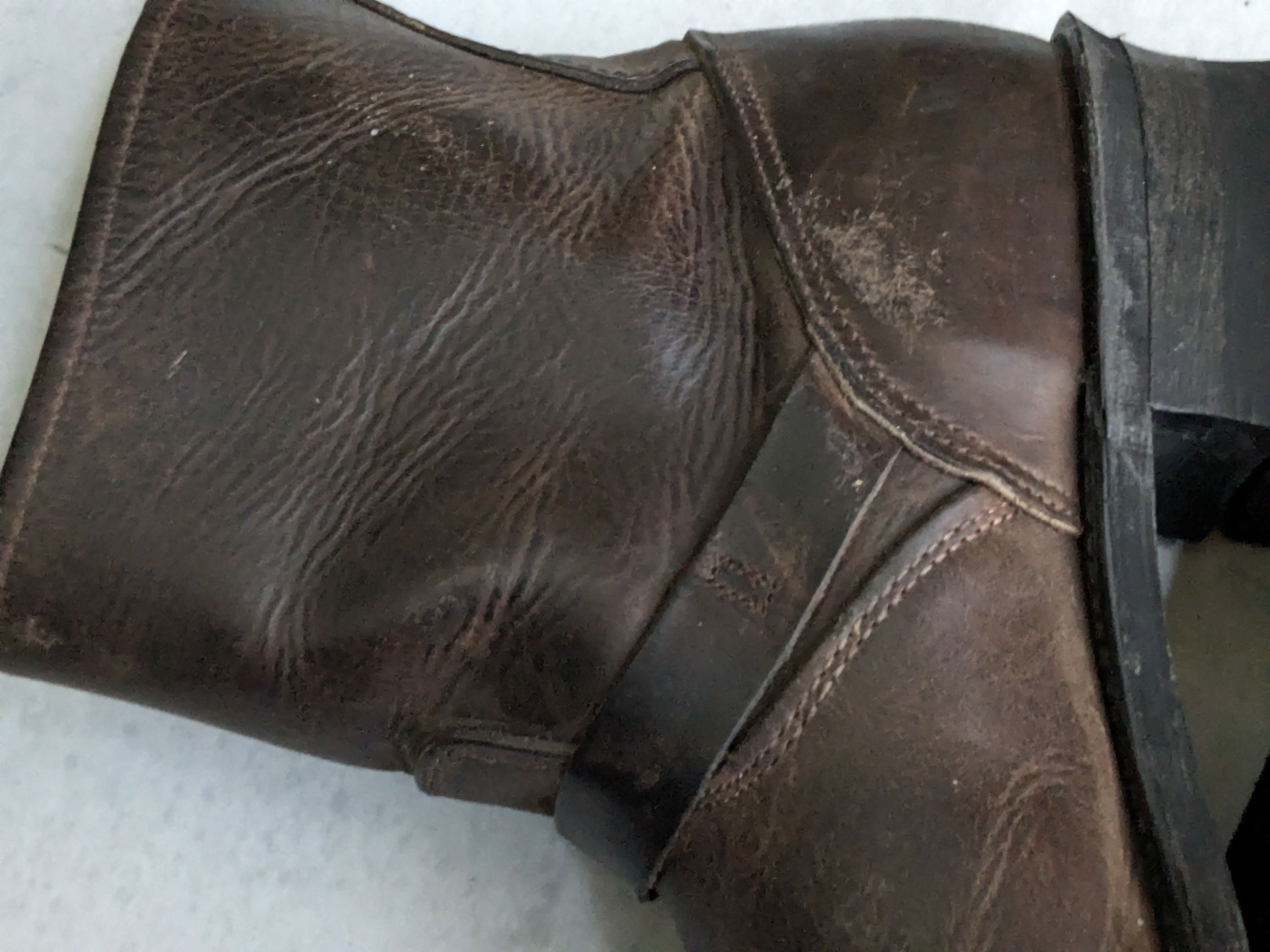 Frye Frye Engineer Boots Brown Leather 13 M Buckle Size US 13 / EU 46 - 15 Thumbnail