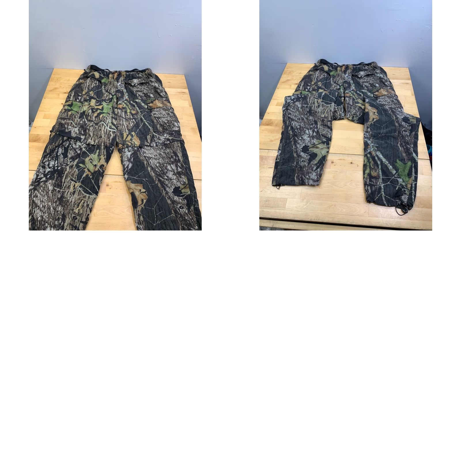 Vintage Red Head Pants Mens L Outdoor Belted Convertible Camo 12633 Size US 33 - 9 Thumbnail