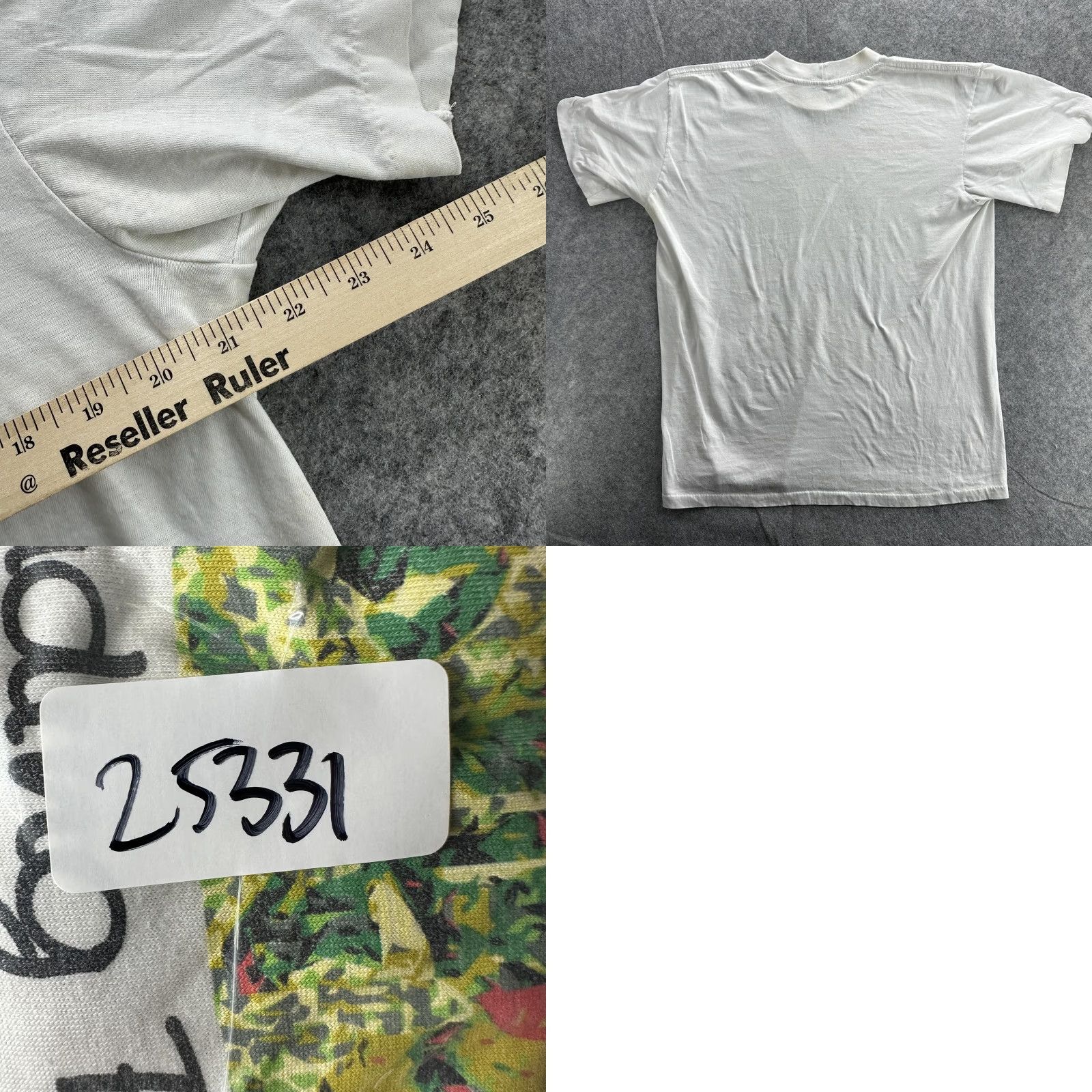 Vintage VINTAGE Pading Bay Panda Graphic T-Shirt Mens Large White Nature Wildlife 90s Size US L / EU 52-54 / 3 - 8 Thumbnail