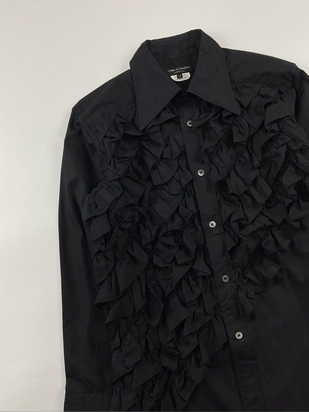 Comme des Garcons Comme des Garcons Homme Plus Ruffle Shirt Size US S / EU 44-46 / 1 - 3 Thumbnail