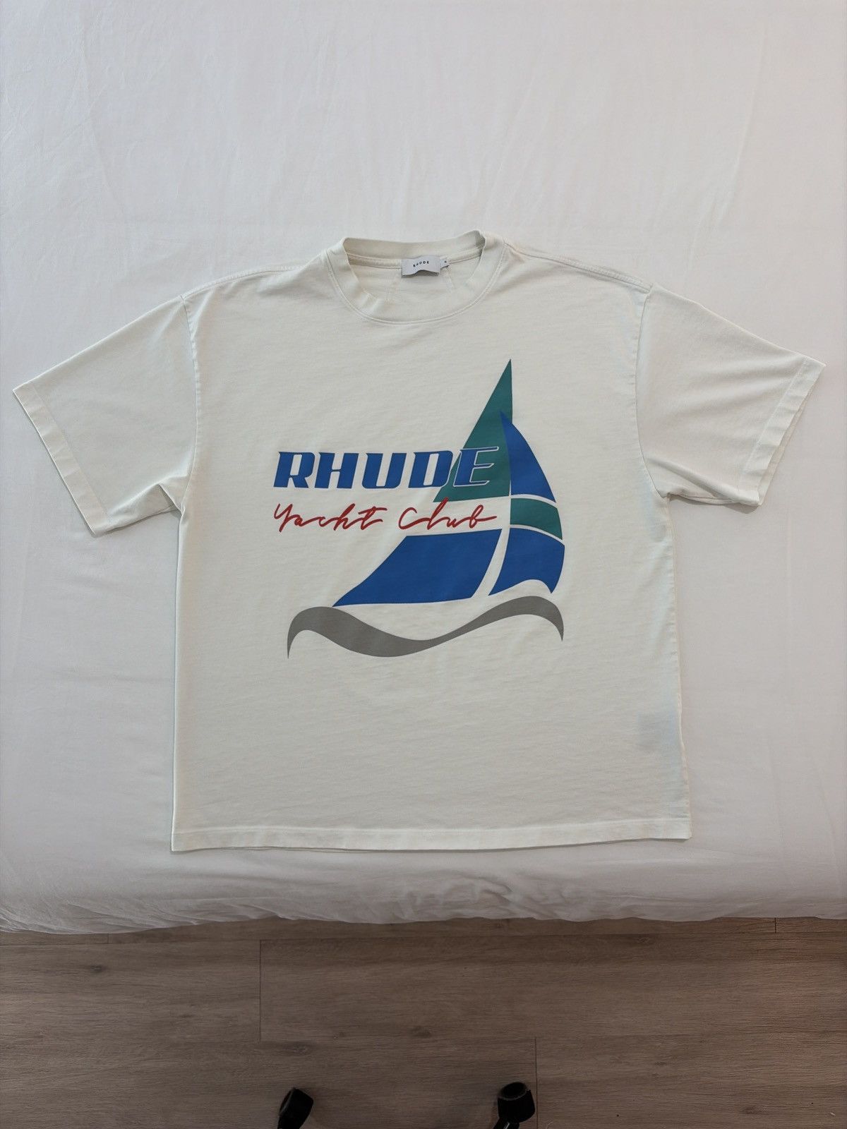 Rhude Rhude Yacht Club Sailboat Tee Size US XL / EU 56 / 4 - 1 Thumbnail