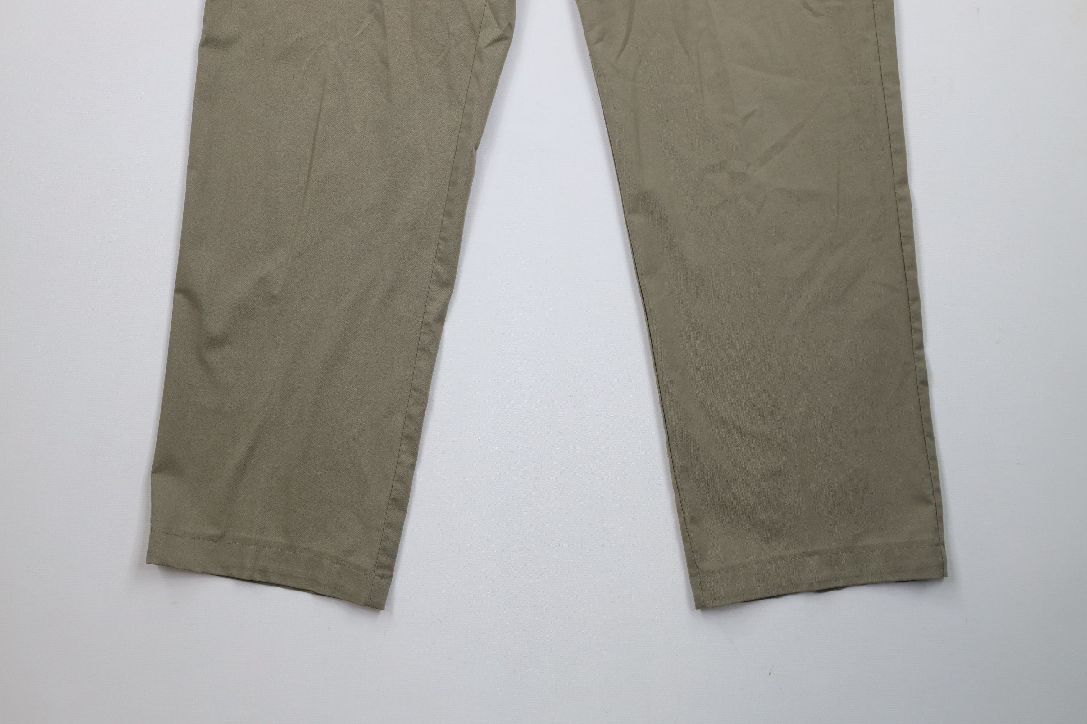 Vintage Vintage 90s Streetwear Stretch Wide Leg Front Cargo Pants Size US 34 / EU 50 - 4 Thumbnail