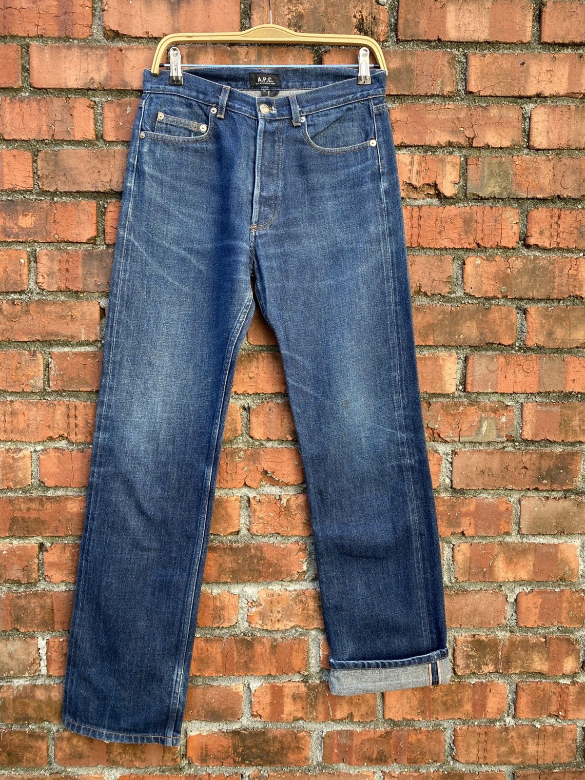 A.P.C. W30x33 A.P.C redline rue de fleurus denime Size US 30 / EU 46 - 1 Thumbnail