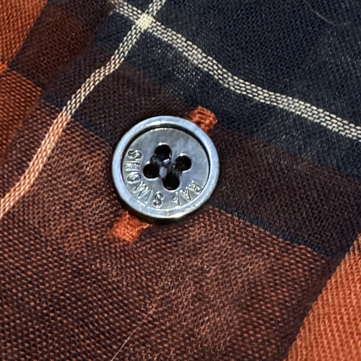 Raf Simons × Vintage Raf simons Double layer flannel shirt bottoms up Size US L / EU 52-54 / 3 - 10 Thumbnail