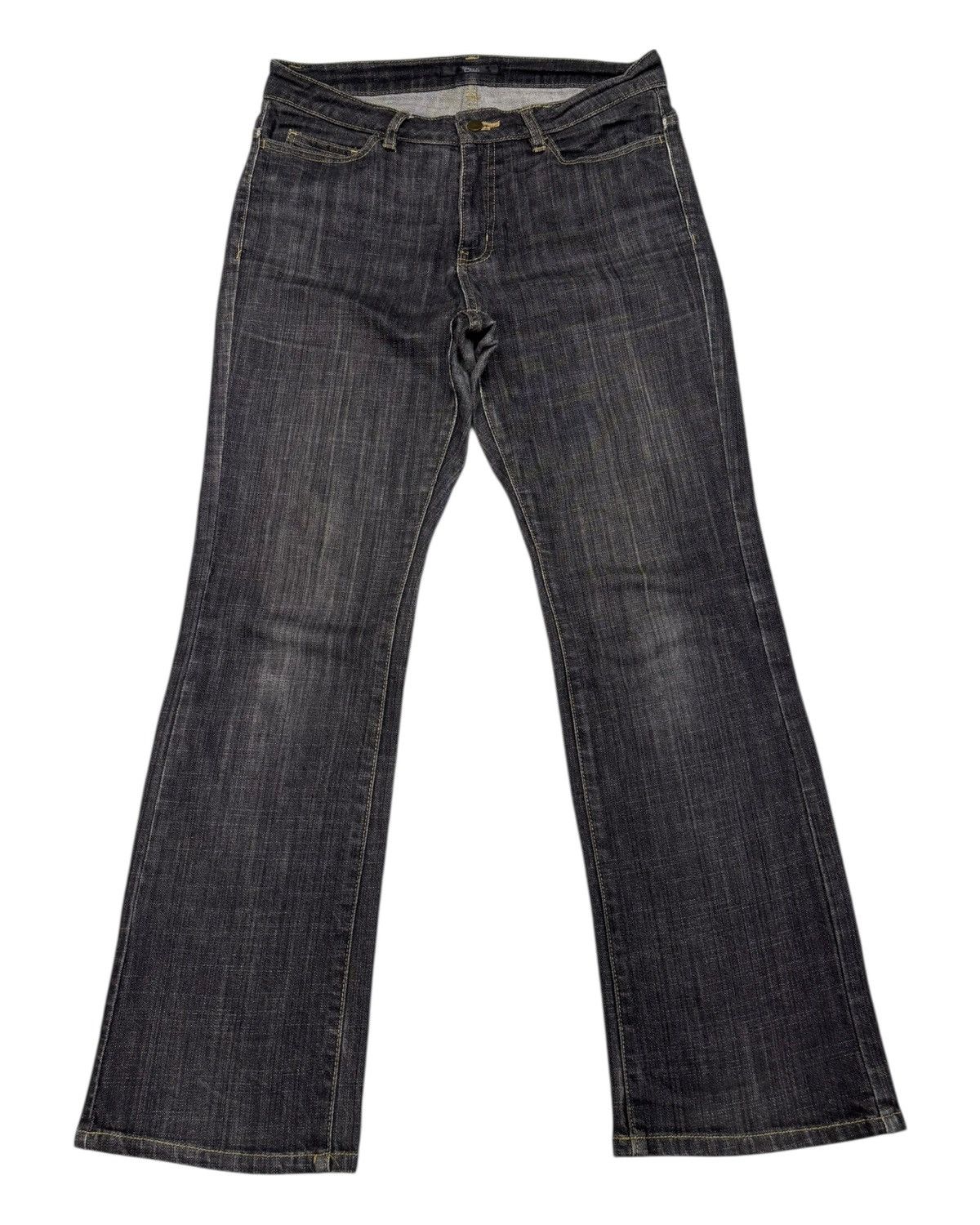 🔥FLARE JEANS I6W9 LGB STYLE SMILE LAND BOOTCUT JEANS
