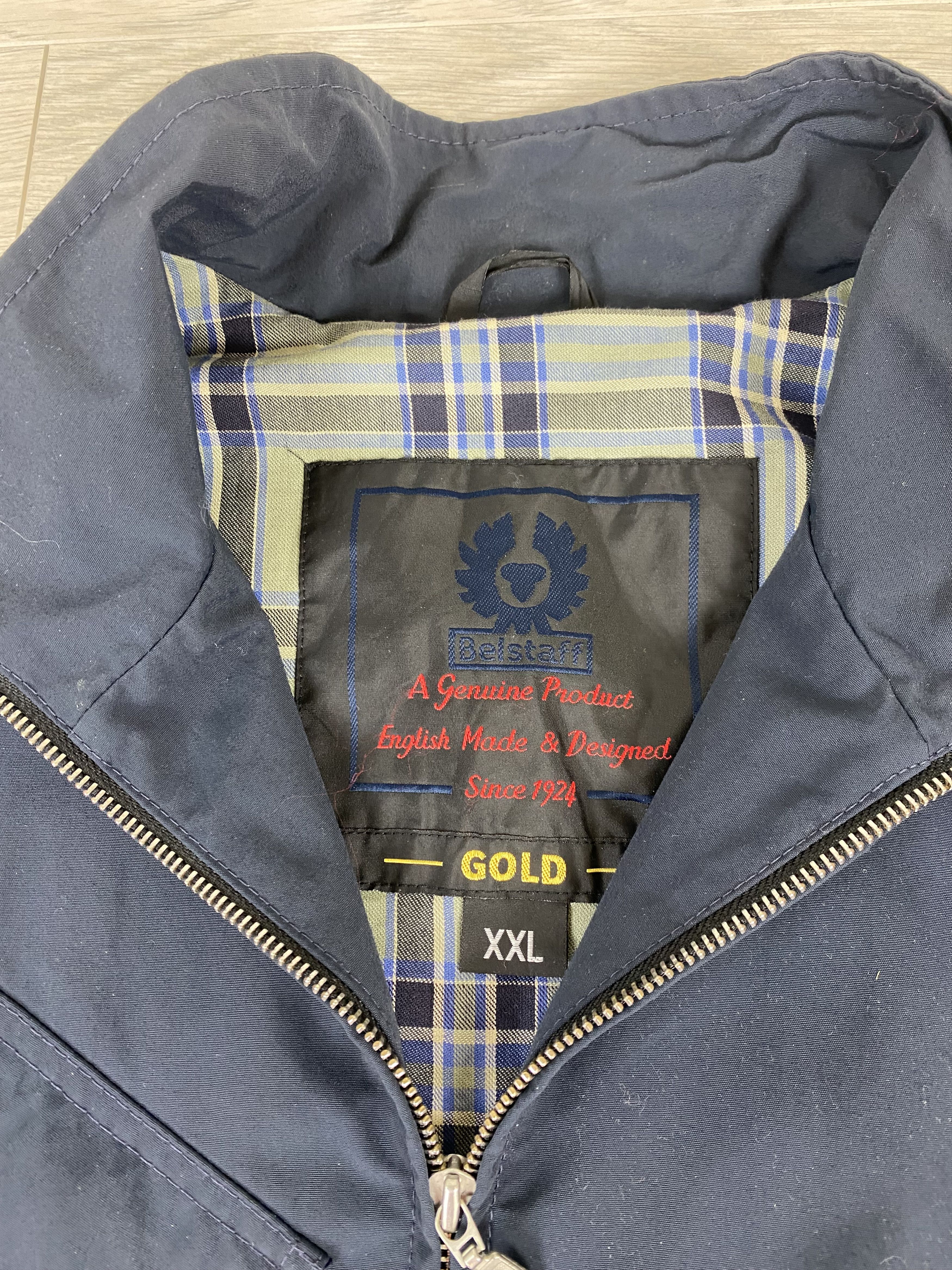 Belstaff Belstaff Vintage Gold Label Bomber Jacket Size US XXL / EU 58 / 5 - 4 Thumbnail