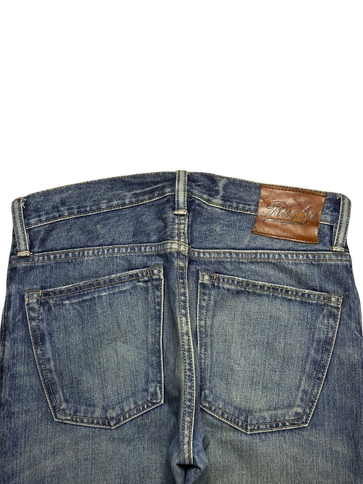 Japanese Brand Vintage Japanese Brand Mud Wash Distressed Ripped Jeans Size US 30 / EU 46 - 8 Thumbnail