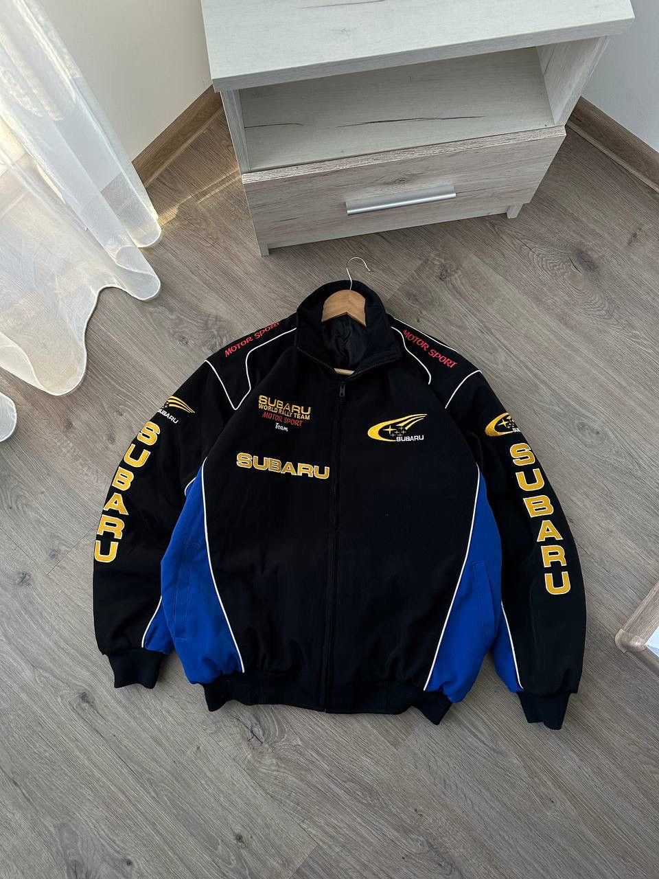 Racing × Vintage Subaru world rally team vintage big logo