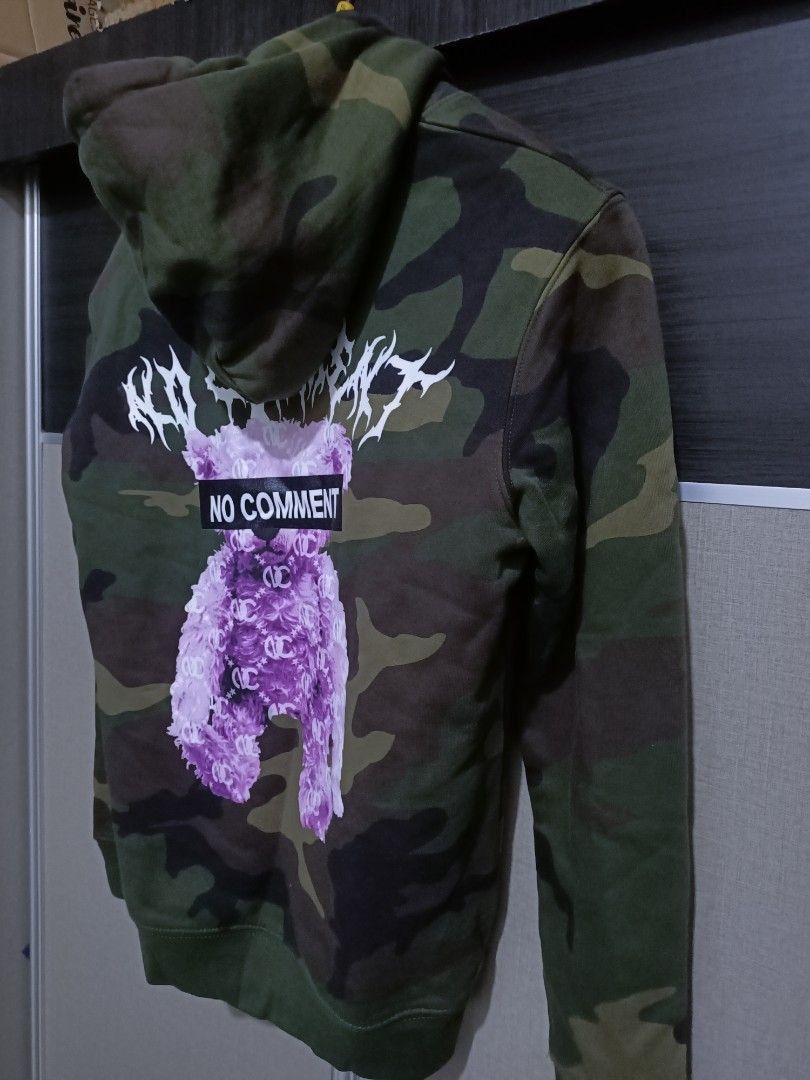 Designer × Japanese Brand No comment camo hoodie streetwear Size US S / EU 44-46 / 1 - 4 Thumbnail