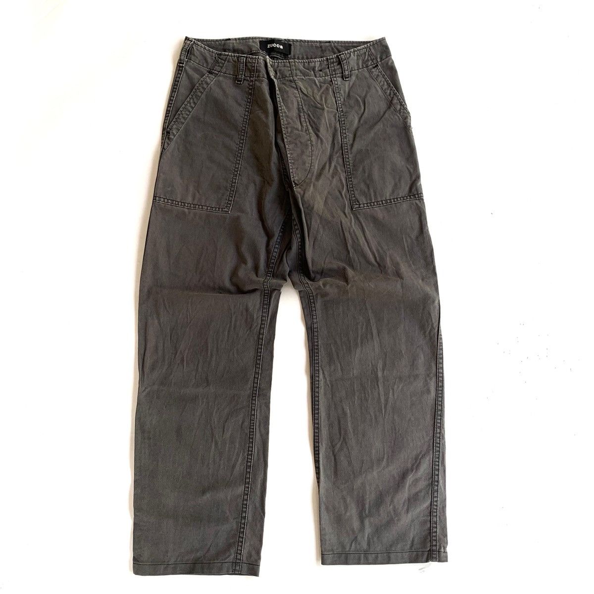 CABANE de ZUCCa zucca by issey miyake y2k fatigue pants Size US 31 - 1 Thumbnail