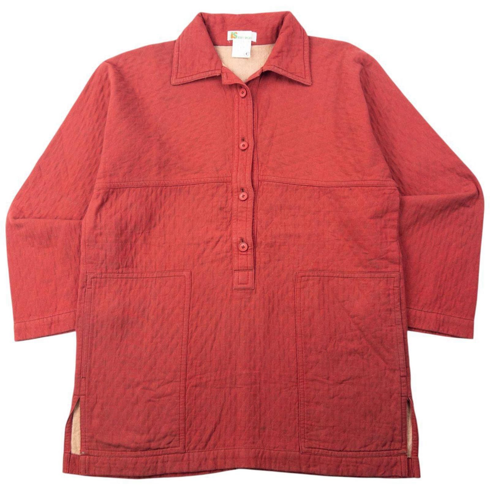 Issey Miyake Vintage 80s Issey Miyake Sport Half Button Quilted Jacket S Size US S / EU 44-46 / 1 - 1 Thumbnail